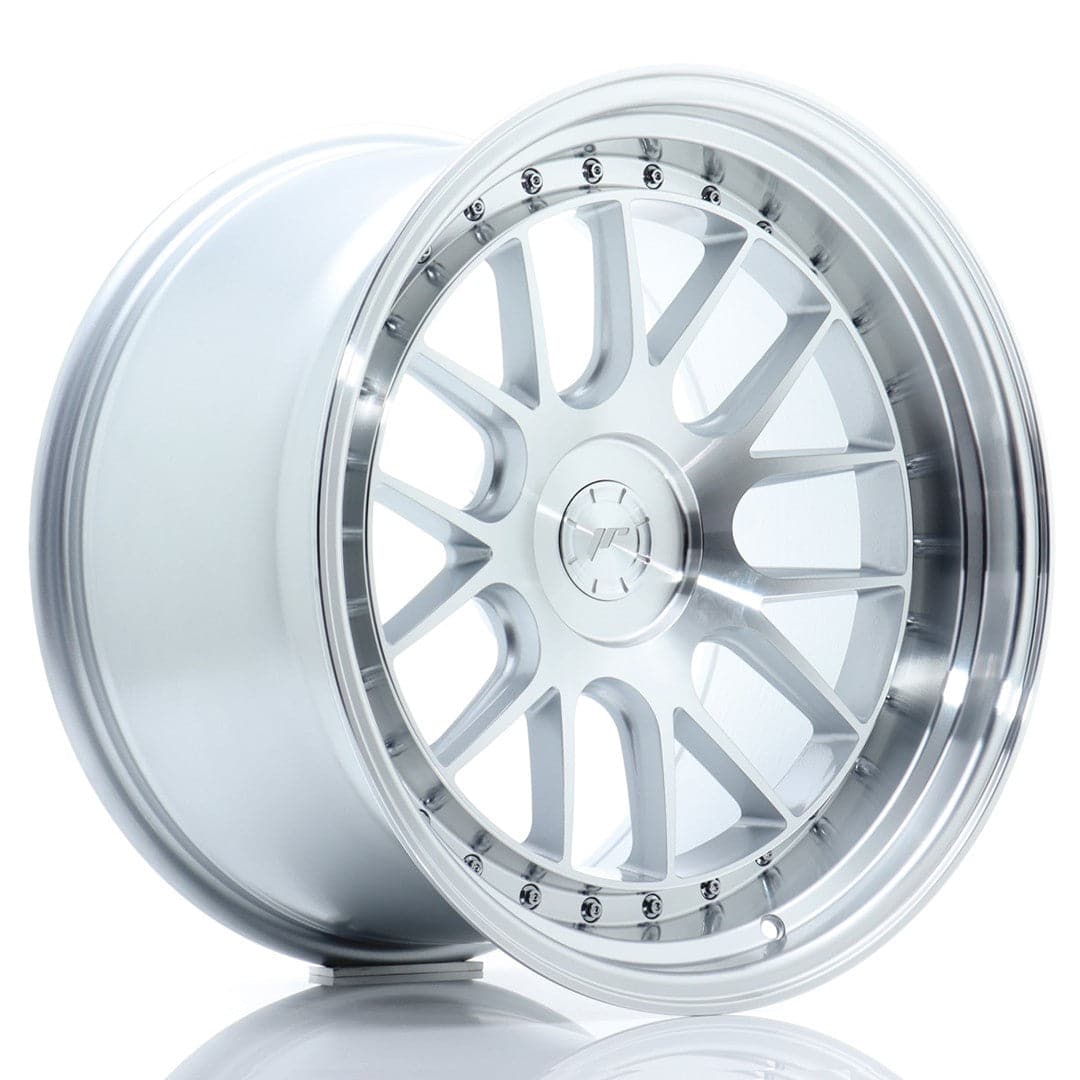 Alu kola Japan Racing JR40 19x11 ET15-22 5H BLANK Silver Machined Face WheelsUp