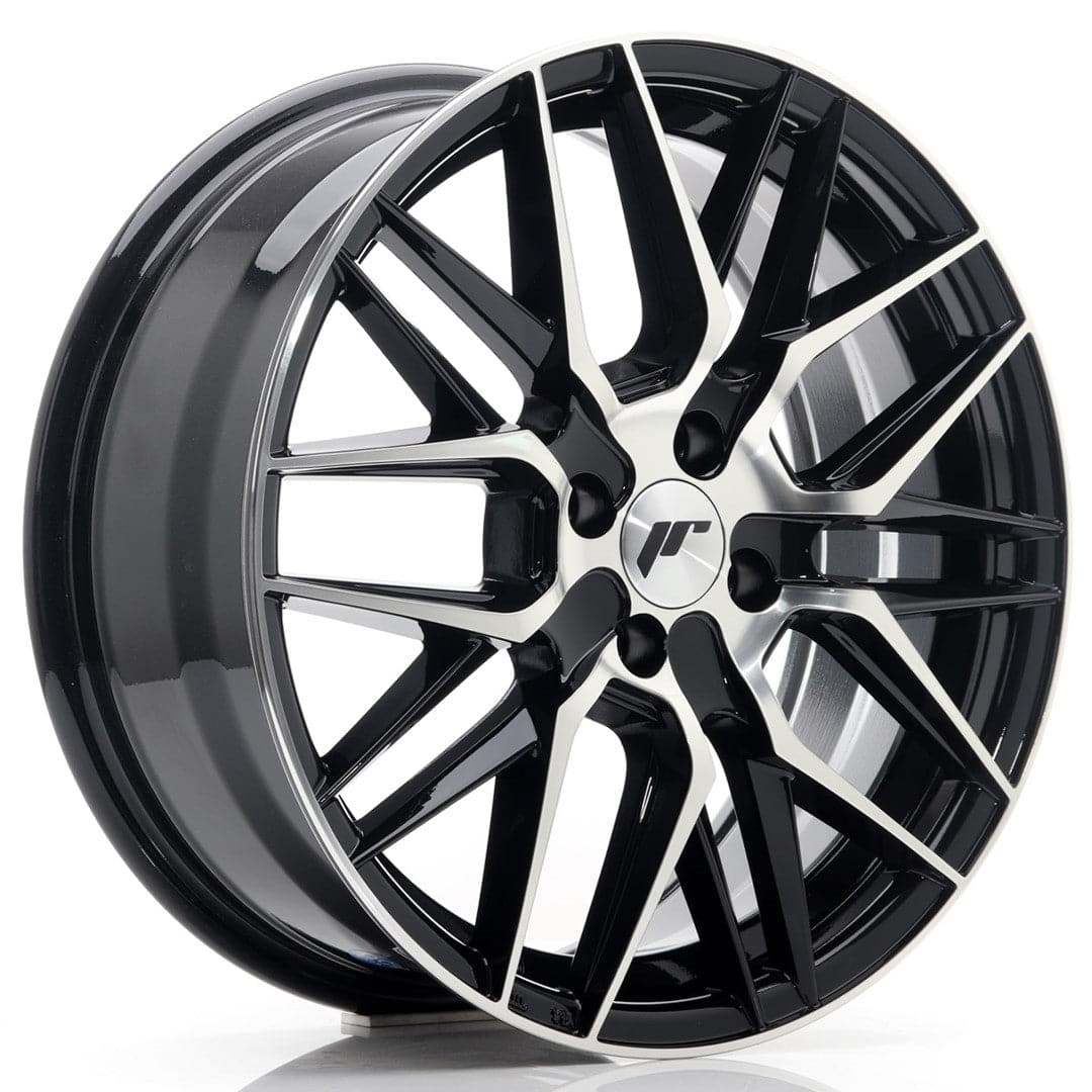 Alu kola Japan Racing JR28 17x7 ET40 4x100 Gloss Black Machined Face WheelsUp