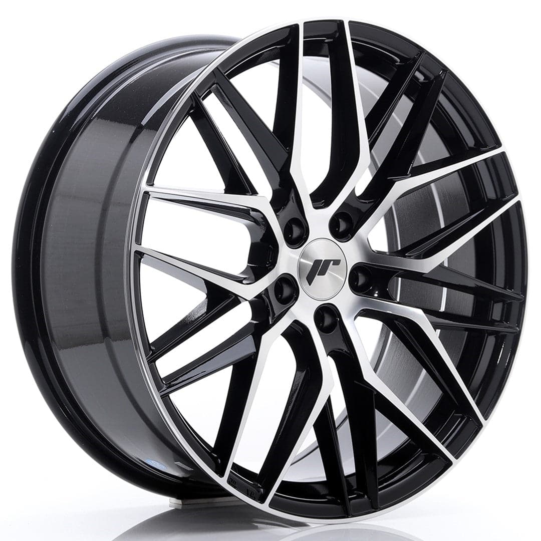 Alu kola Japan Racing JR28 20x8,5 ET40 5x108 Gloss Black Machined Face WheelsUp