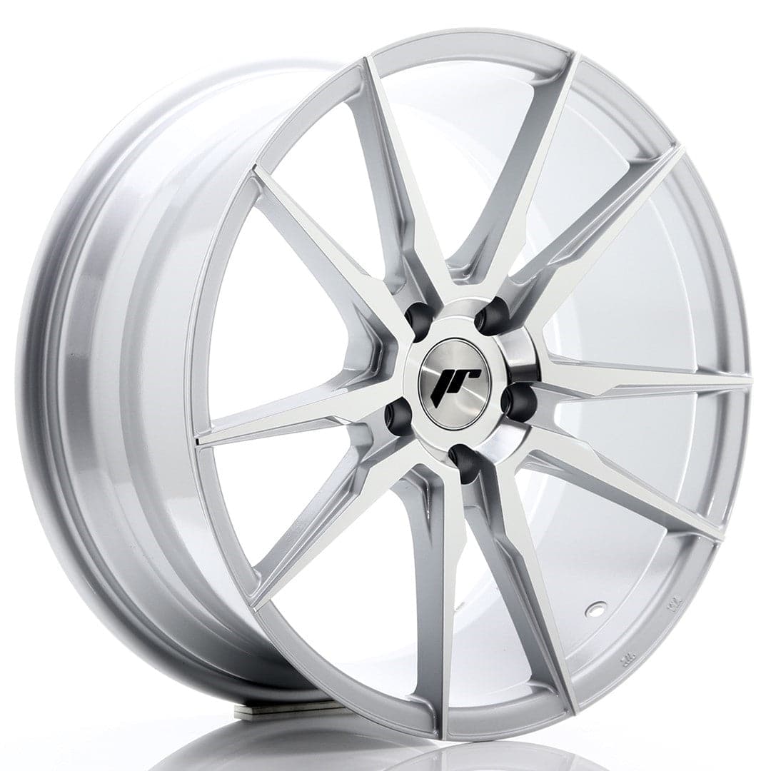Alu kola Japan Racing JR21 19x8,5 ET40 5x114,3 Silver Machined Face WheelsUp