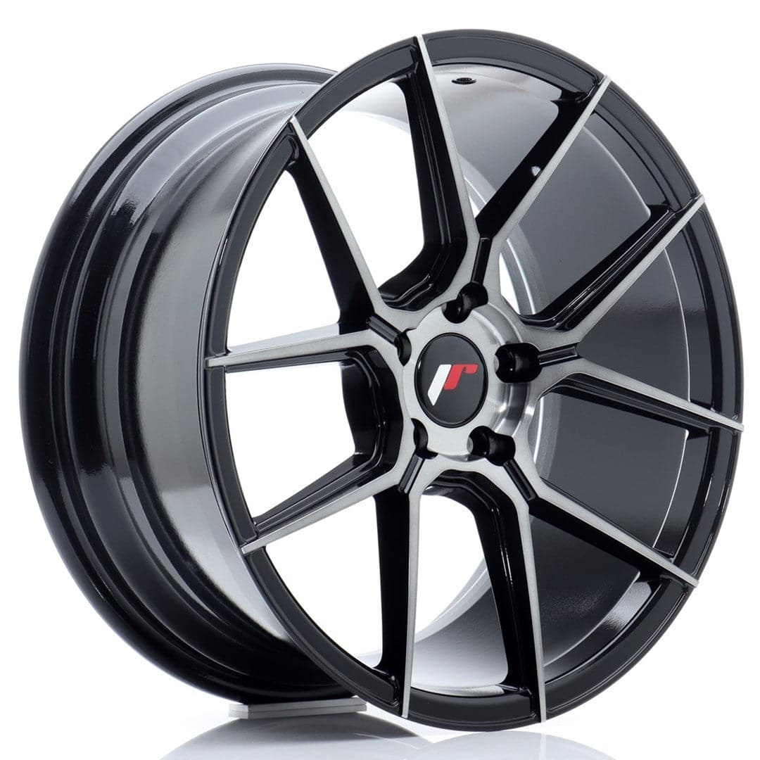Alu kola Japan Racing JR30 18x8,5 ET40 5x112 Black Brushed w/Tinted Face WheelsUp