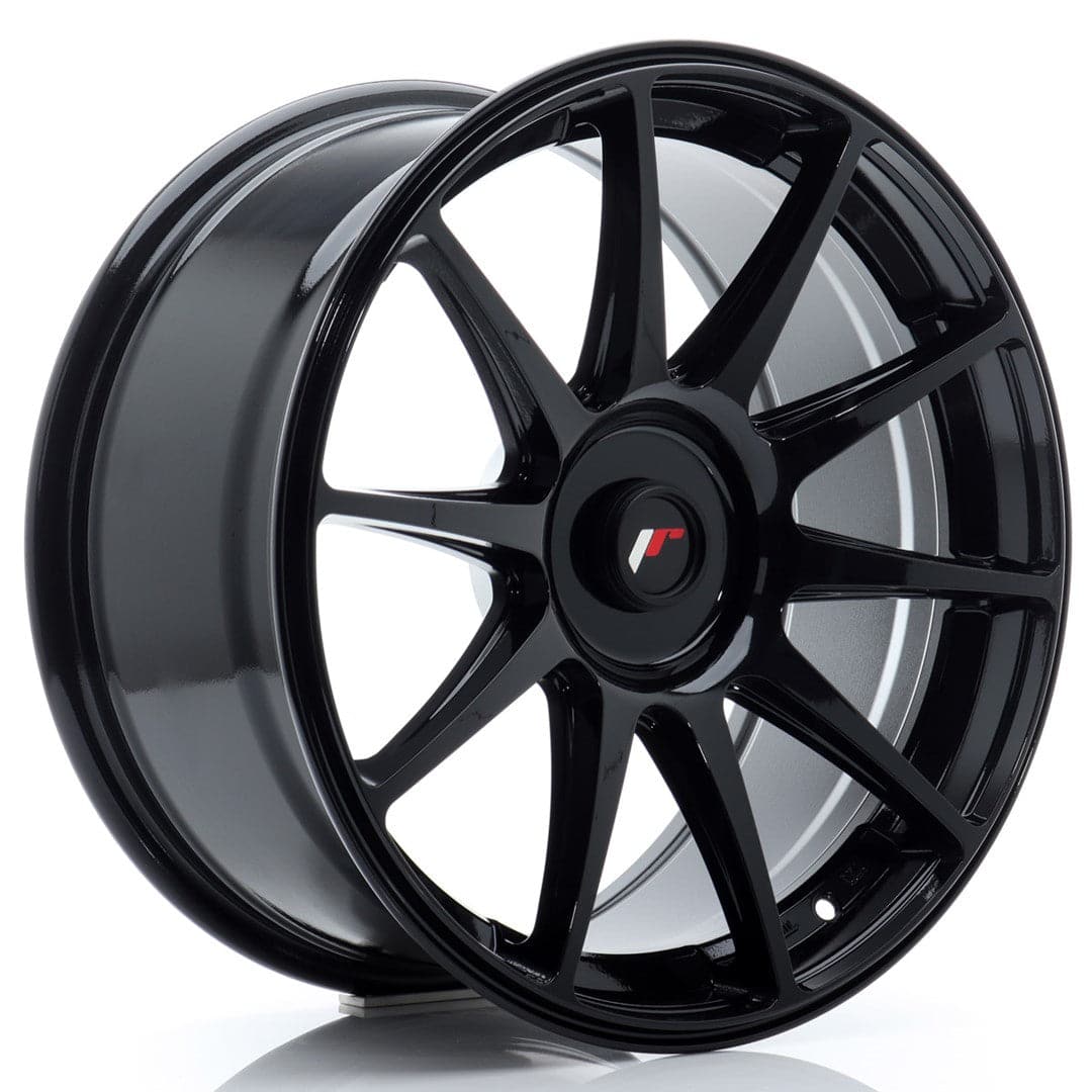 Alu kola Japan Racing JR11 18x8,5 ET20-40 BLANK Glossy Black WheelsUp