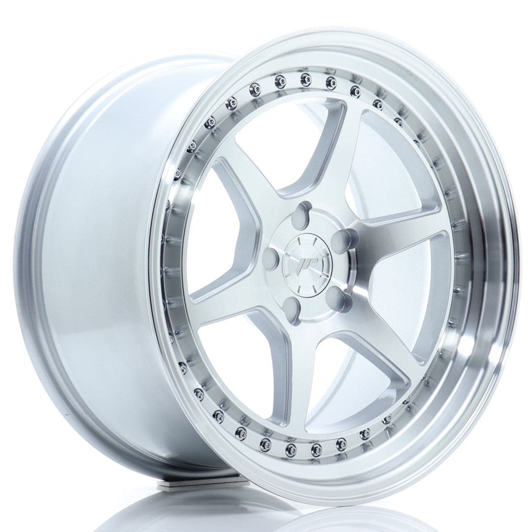 Alu kola Japan Racing JR43 18x9,5 ET15-35 5H BLANK Silver w/Machined Face WheelsUp