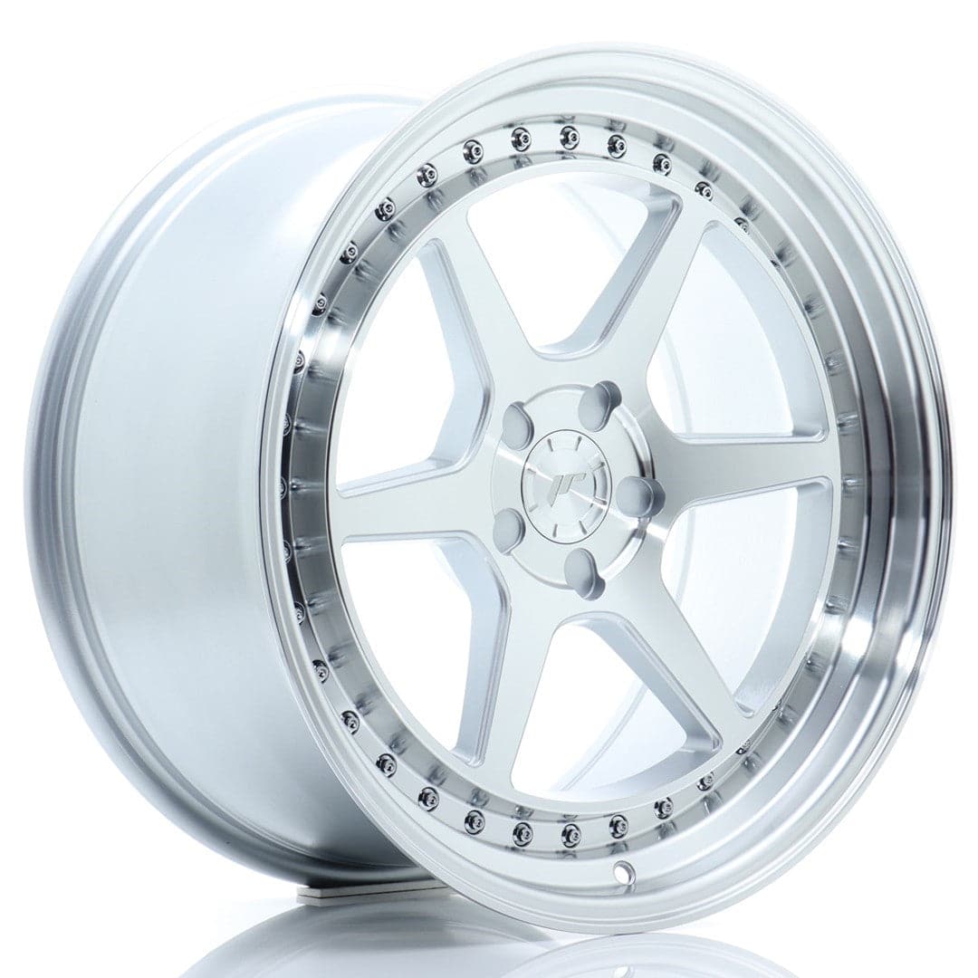 Alu kola Japan Racing JR43 19x9,5 ET15-35 5H BLANK Silver w/Machined Face WheelsUp