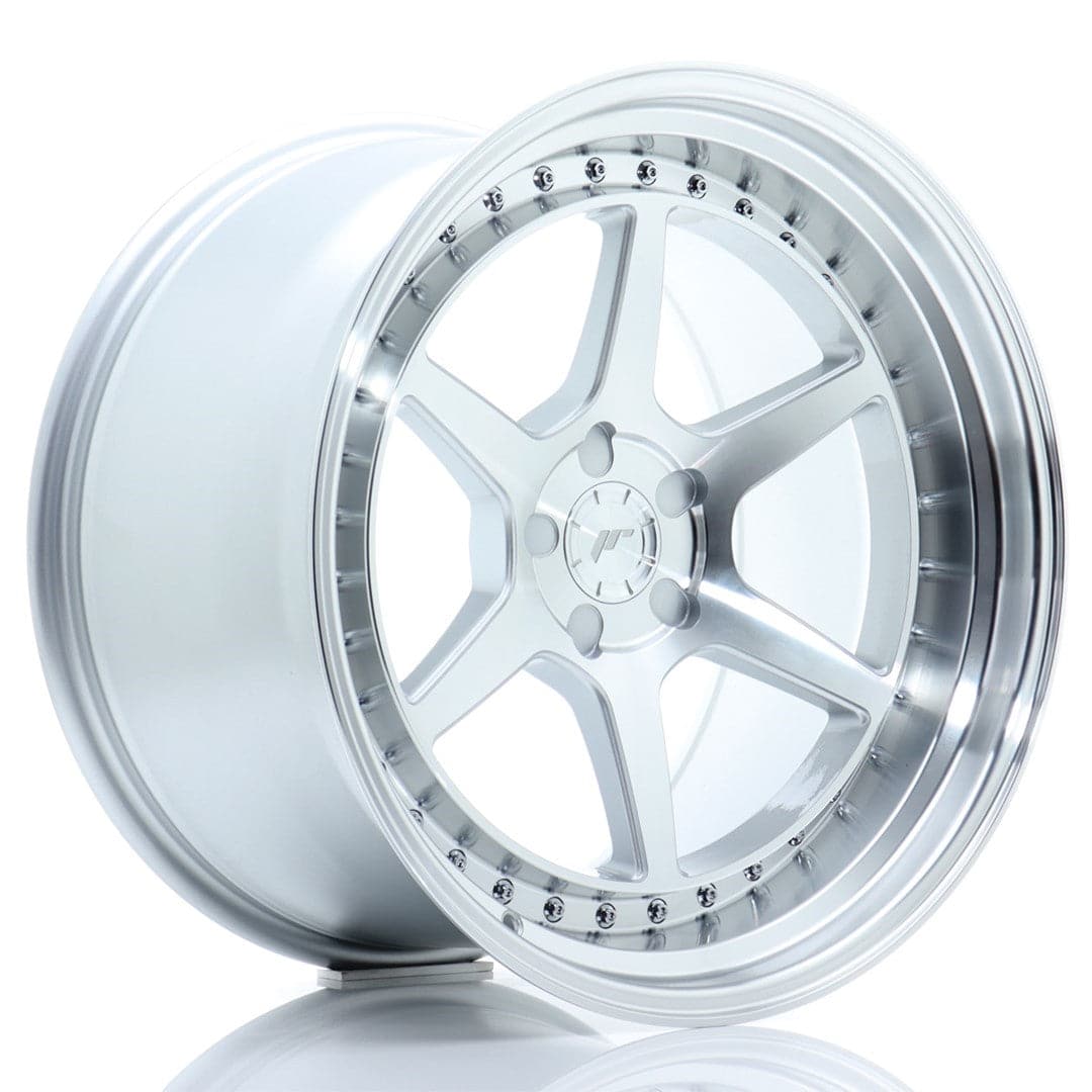 Alu kola Japan Racing JR43 19x11 ET0-25 5H BLANK Silver w/Machined Face WheelsUp