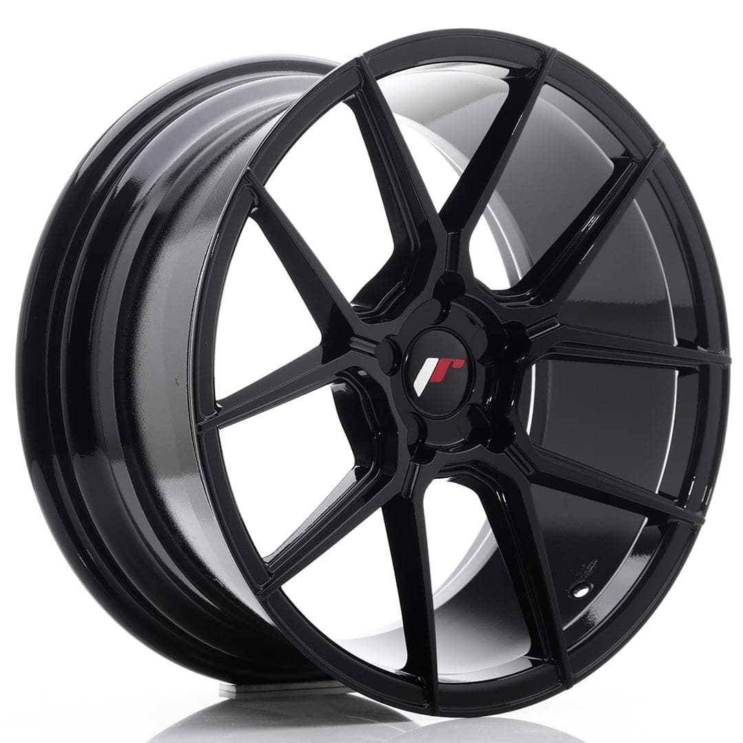 Alu kola Japan Racing JR30 18x8,5 ET20-40 5H BLANK Glossy Black WheelsUp