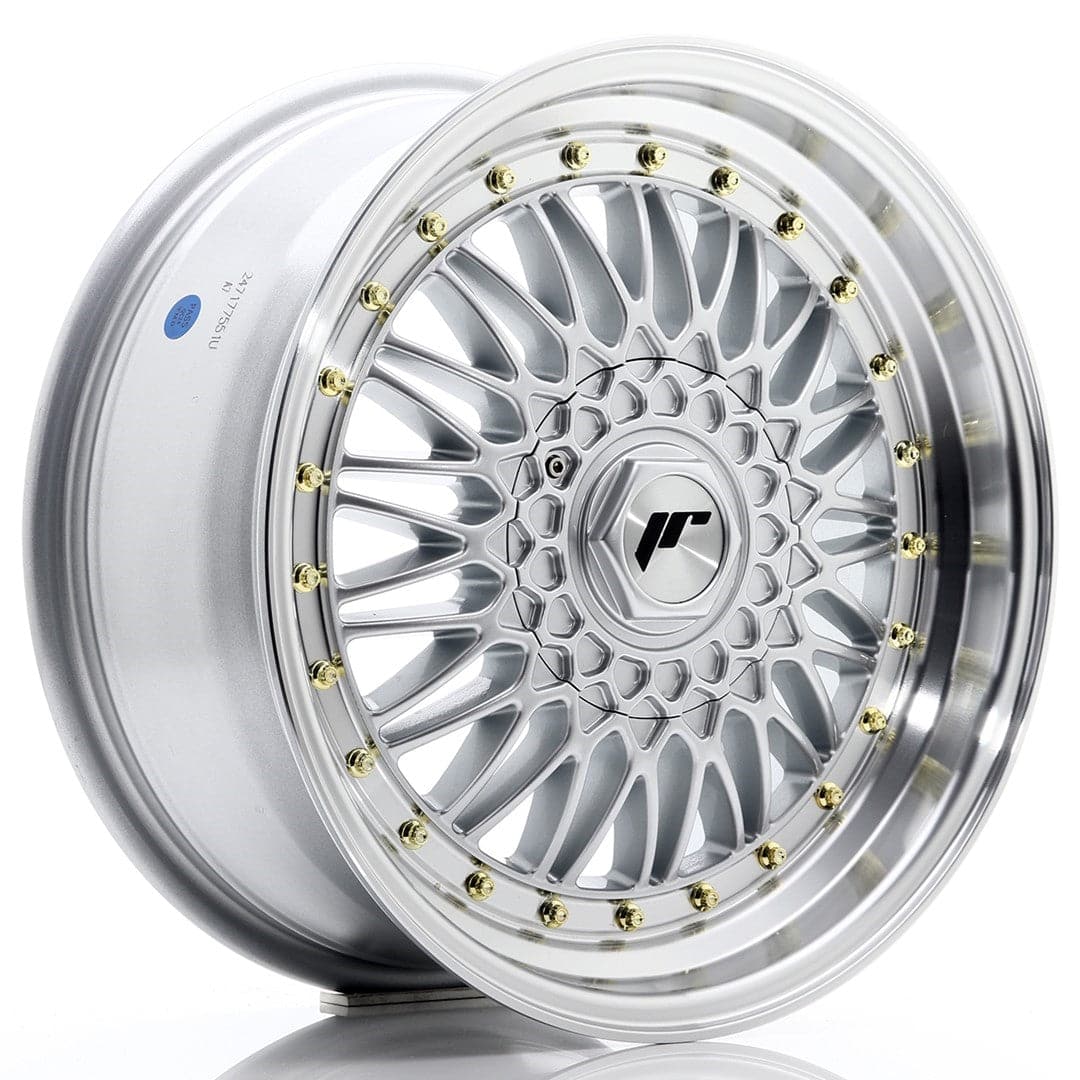 Alu kola Japan Racing JR9 17x7,5 ET35 5x112/120 Silver w/Machined Lip WheelsUp