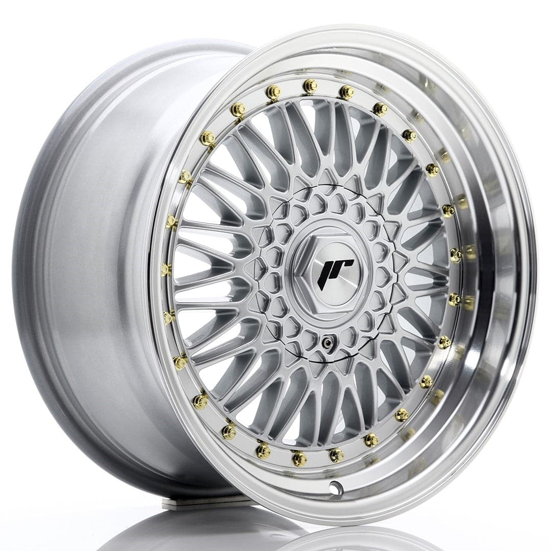 Alu kola Japan Racing JR9 17x8,5 ET35 4x100/108 Silver w/Machined Lip WheelsUp