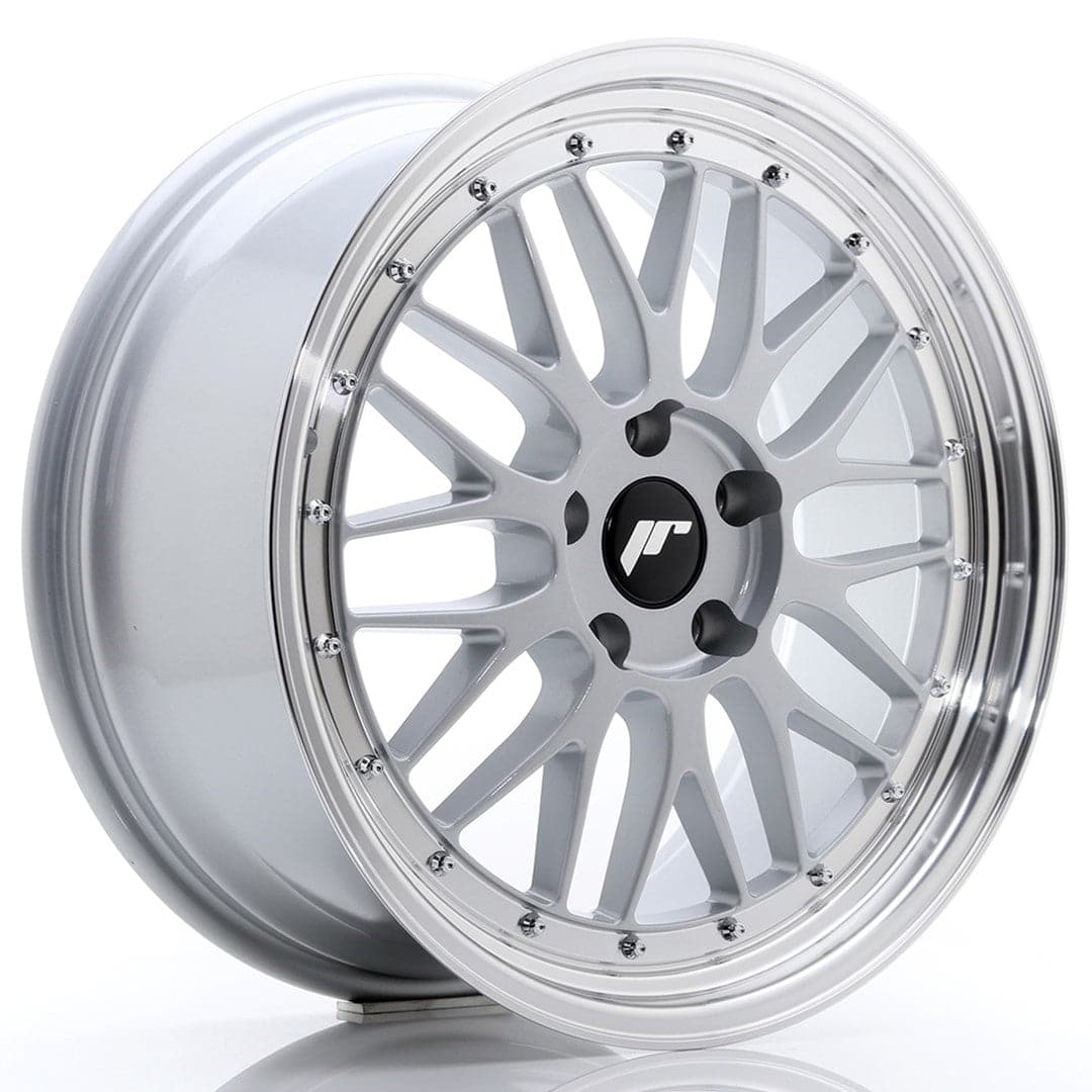 Alu kola Japan Racing JR23 19x8,5 ET35 5x112 Hyper Silver w/Machined Lip WheelsUp