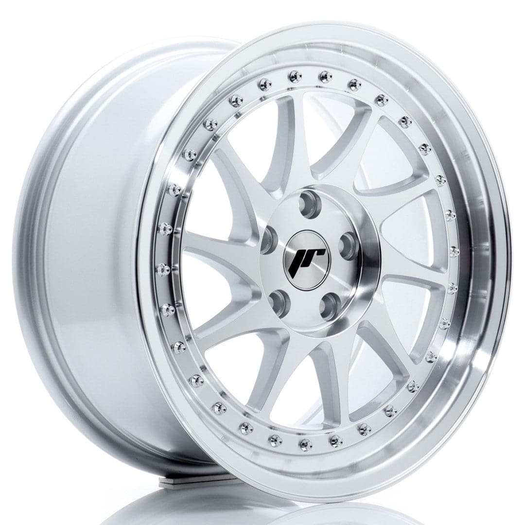 Alu kola Japan Racing JR26 17x8 ET35 5x112 Silver Machined Face WheelsUp