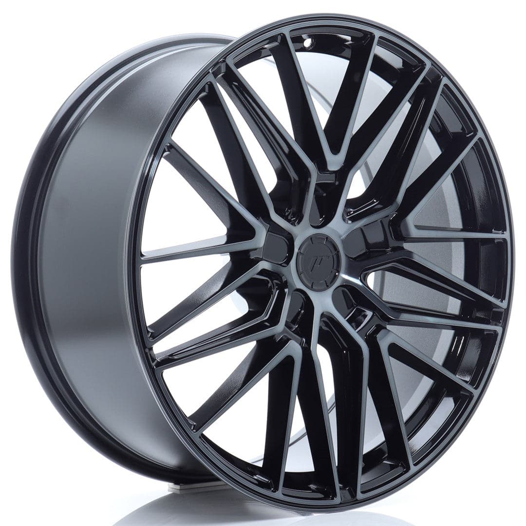 Alu kola Japan Racing JR38 21x9 ET10-52 5H BLANK Black Brushed w/Tinted Face WheelsUp