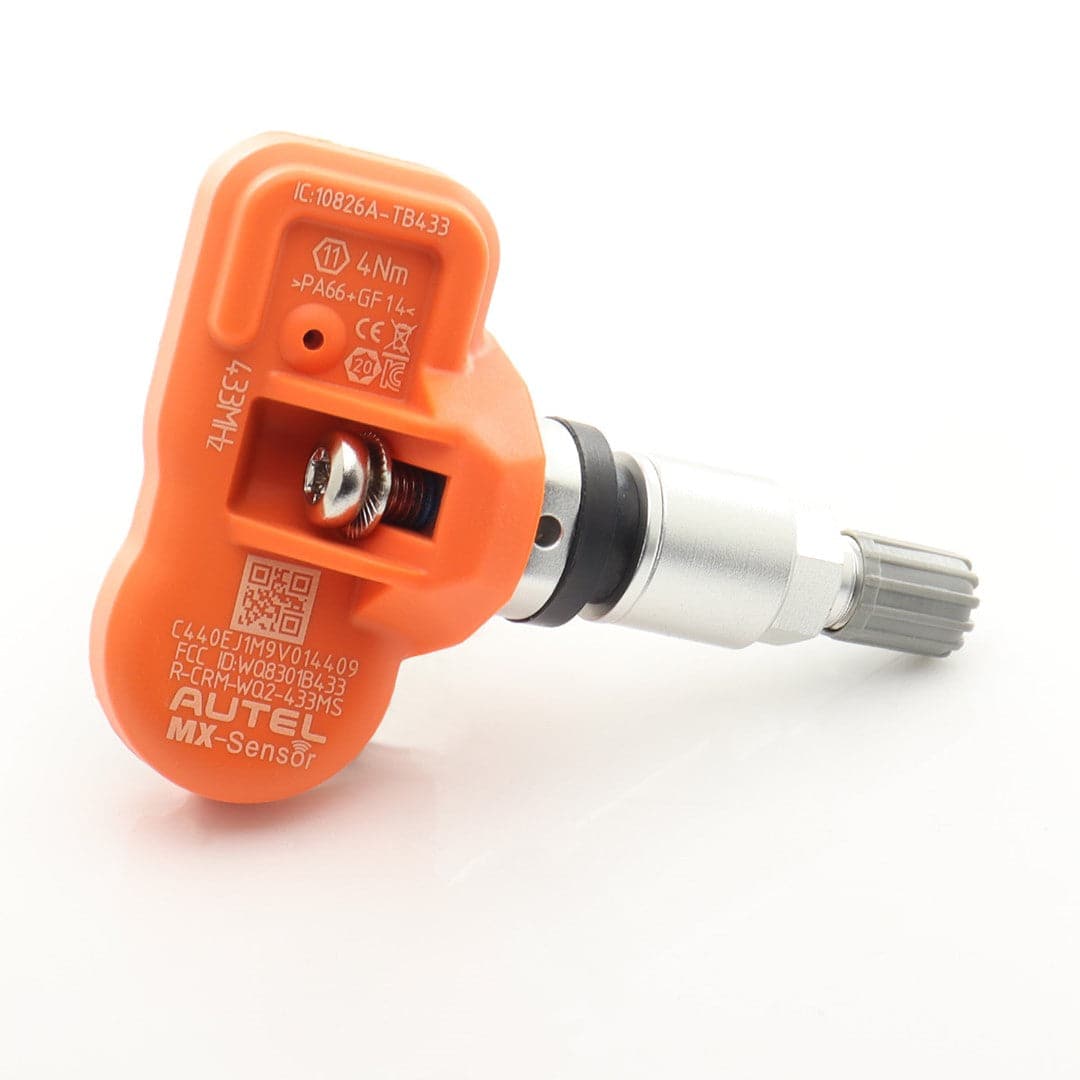 TPMS Autel MX-Sensor 433MHz Metal Stem Silver - Wheelsup.cz