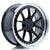 Alu kola Japan Racing JR40 18x8,5 ET15-35 5H BLANK Glossy Black w/Machined Lip