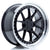 Alu kola Japan Racing JR40 18x9,5 ET15-35 5H BLANK Glossy Black w/Machined Lip