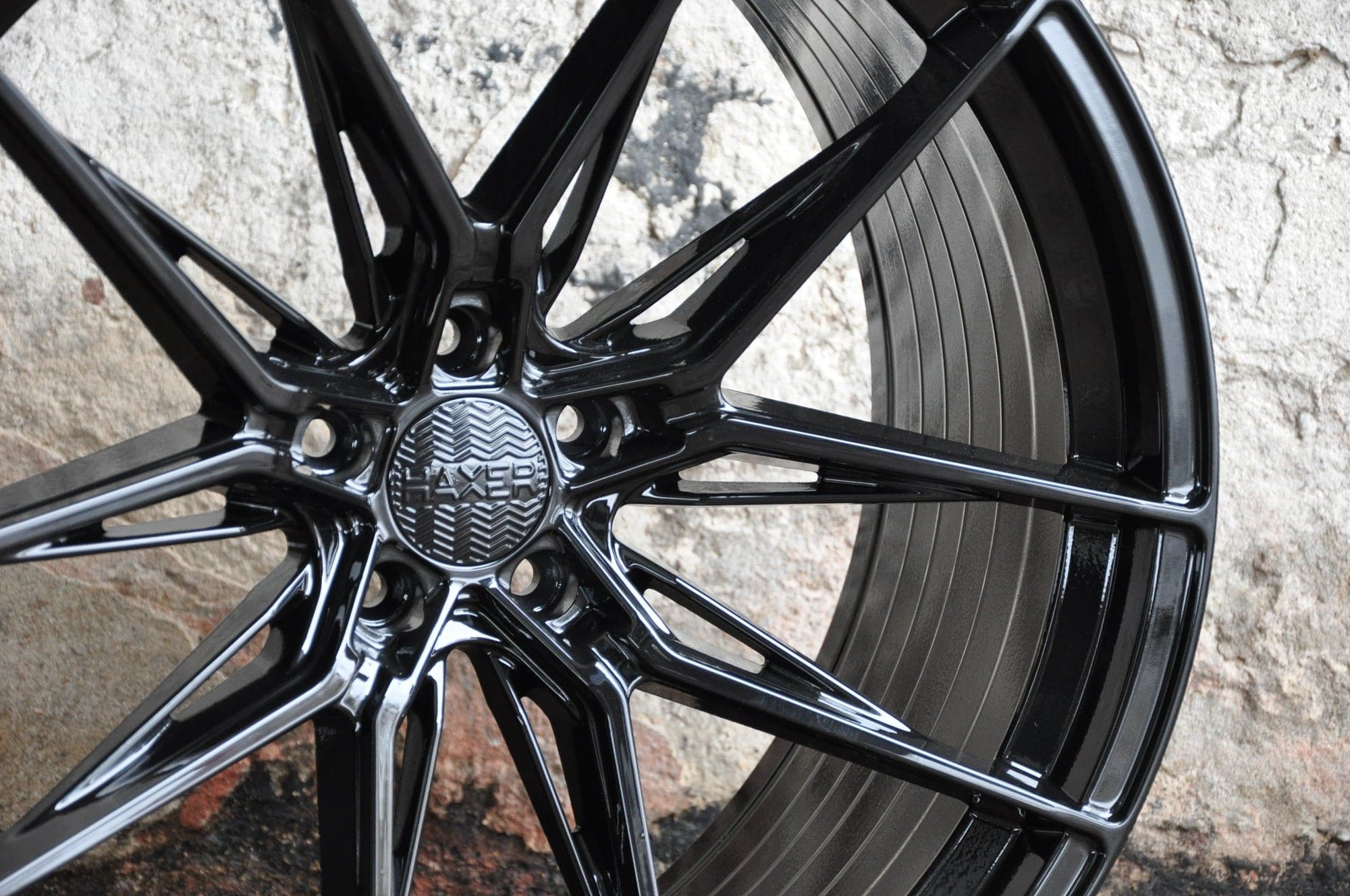 Alu kola HAXER HX036 9x22 5x112 ET30 černá, Mercedes WheelsUp