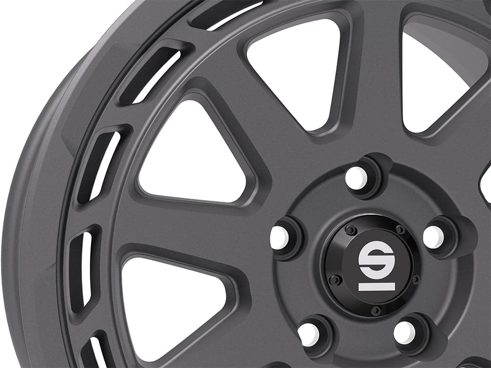 SPARCO GRAVEL 8x18 5x112 ET35 73,1 Matt Black - Wheelsup.cz