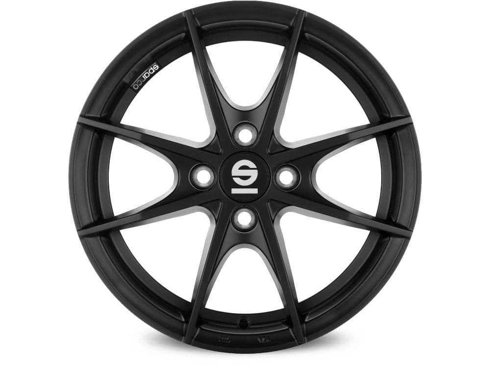 SPARCO TROFEO 4 6x15 4x100 ET35 63,3 Matt Black - Wheelsup.cz