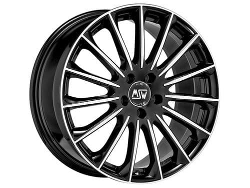Alu kola MSW 30 8,5x19 5x120 ET35 72,56 Gloss Black Full Polished WheelsUp