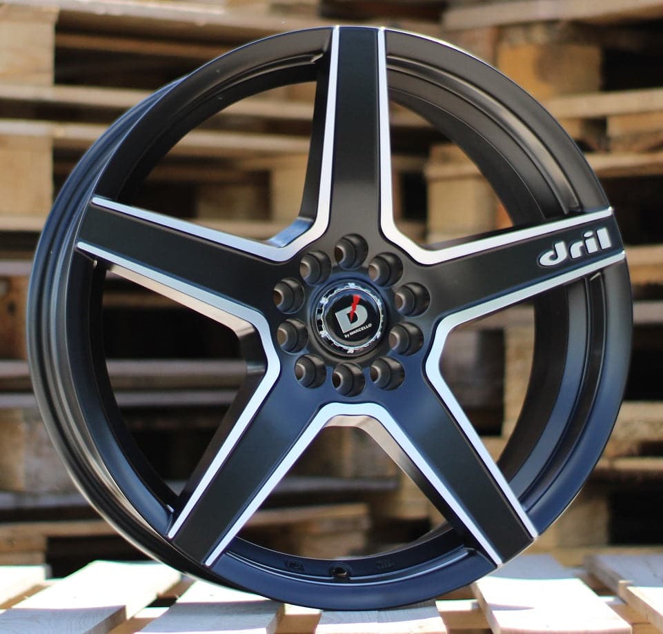 Alu kola Racing Line A5274 8x18 10x105/114 ET35 černá, BMW WheelsUp