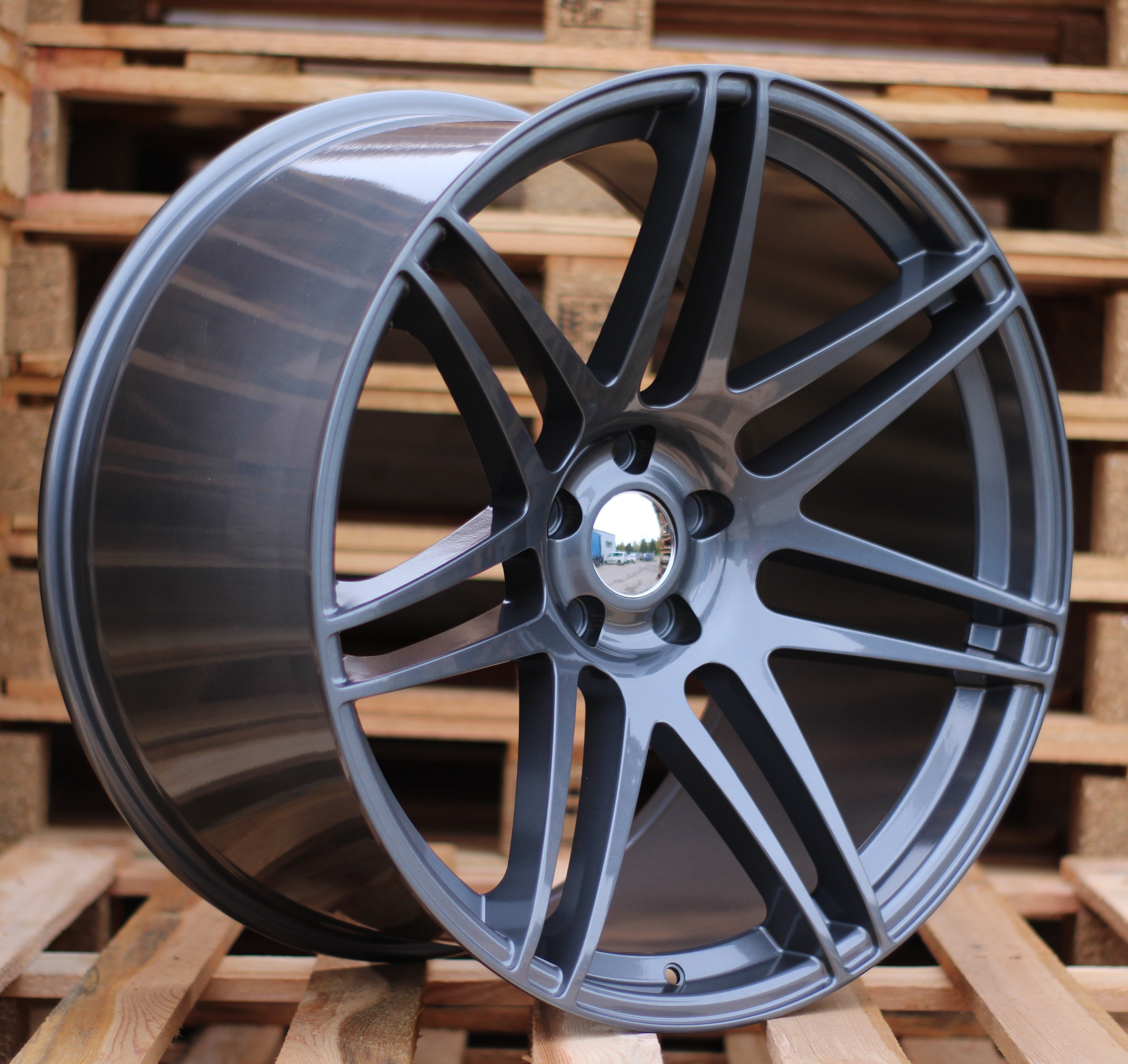 Alu kola Racing Line A6114 12x22 5x120 ET35 šedá, BMW WheelsUp