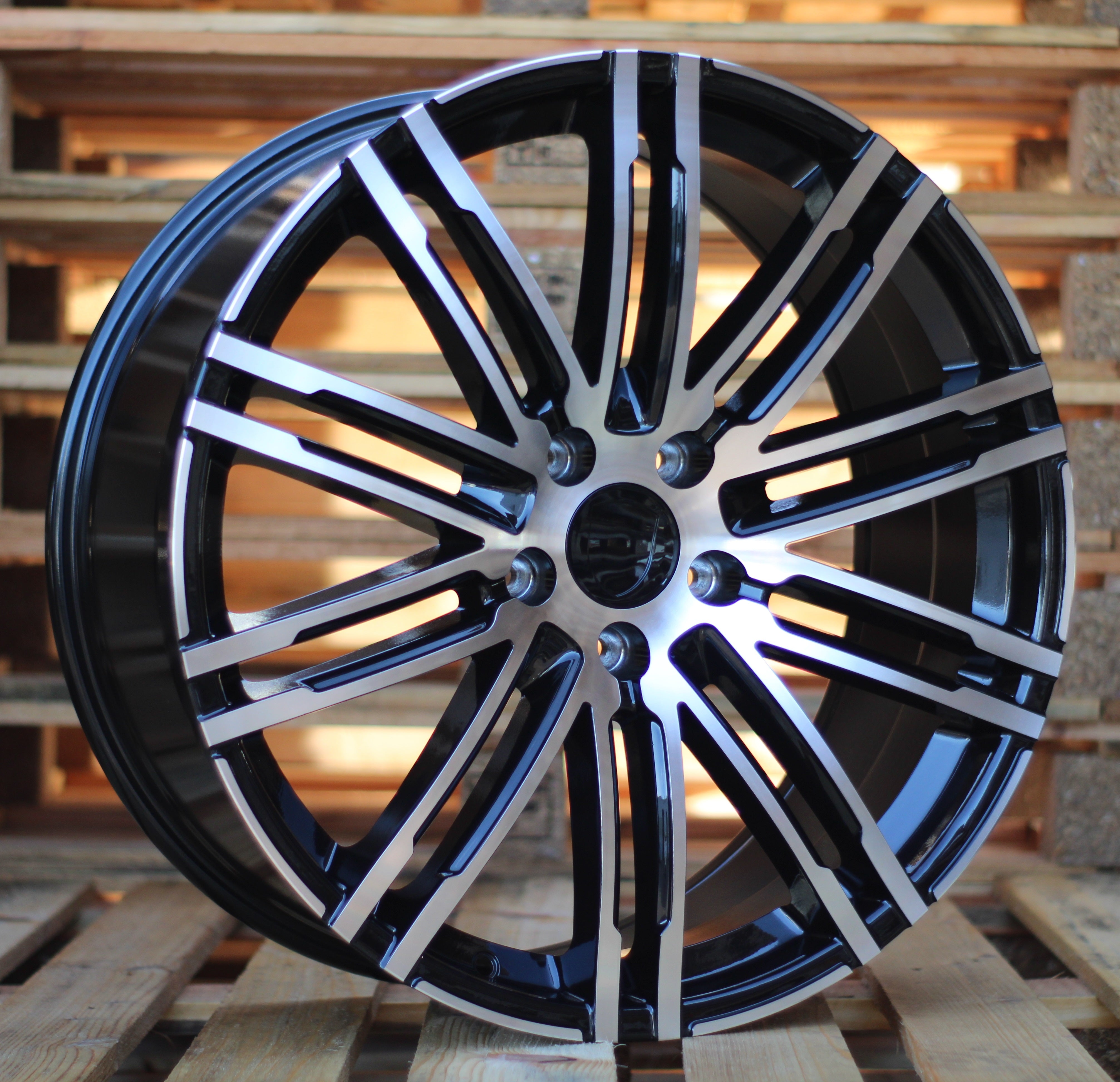 Alu kola Racing Line B1026 9x21 5x112 ET26 černá, Porsche WheelsUp