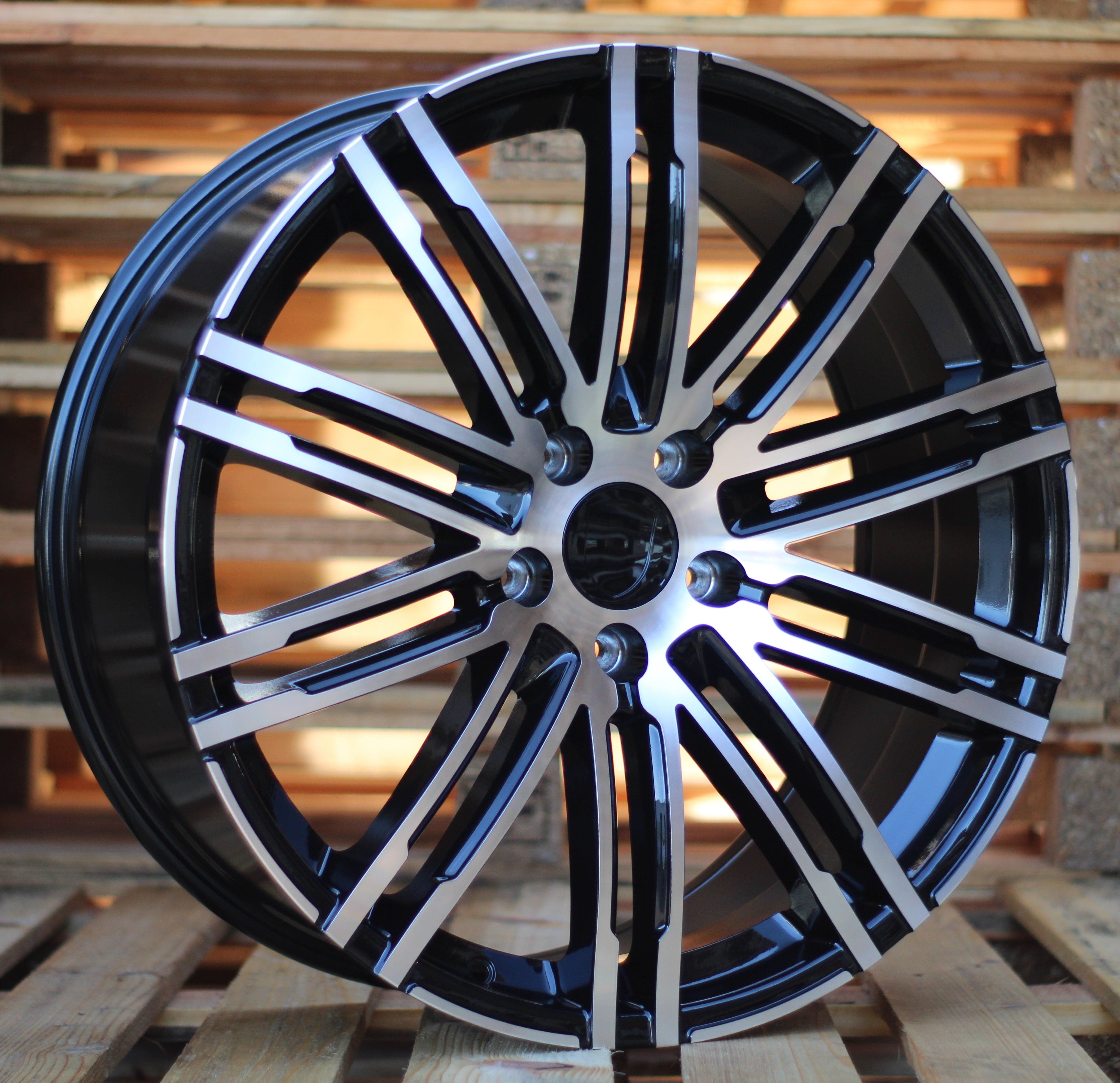 Alu kola Racing Line B1026 8.5x19 5x130 ET50 černá, Porsche WheelsUp