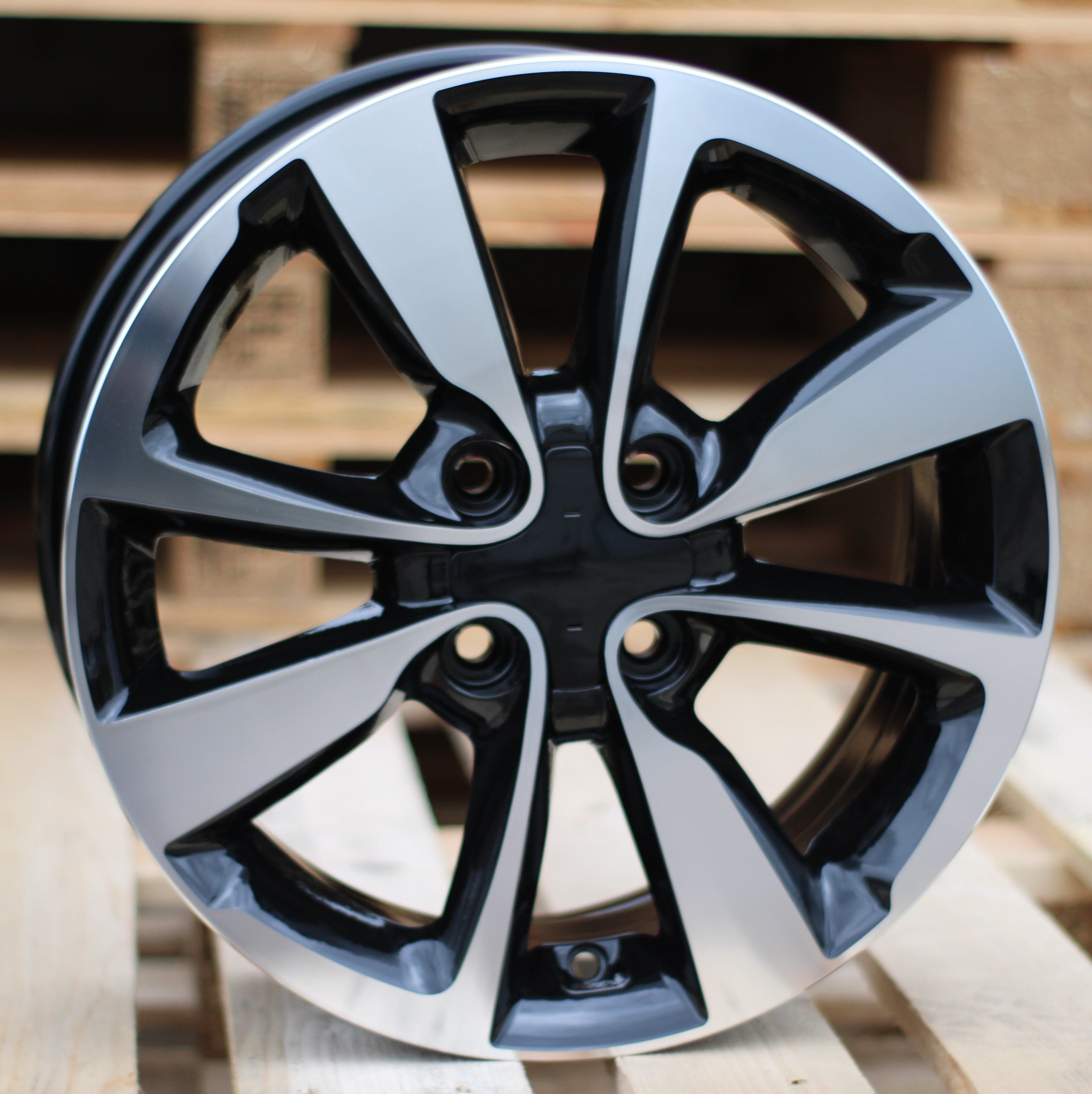 Alu kola Racing Line B1122 6x16 4x100 ET50 černá, Hyundai WheelsUp