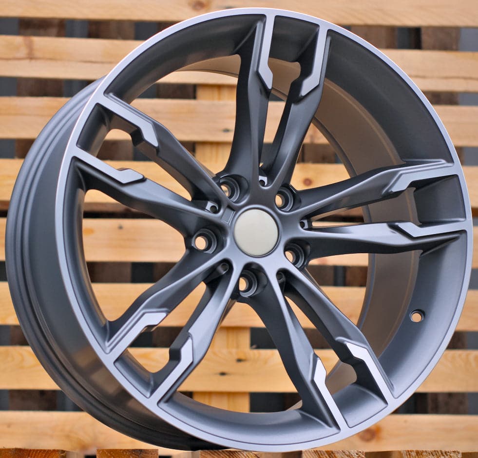 Alu kola Racing Line B1257 9.5x19 5x112 ET38 šedá, BMW WheelsUp