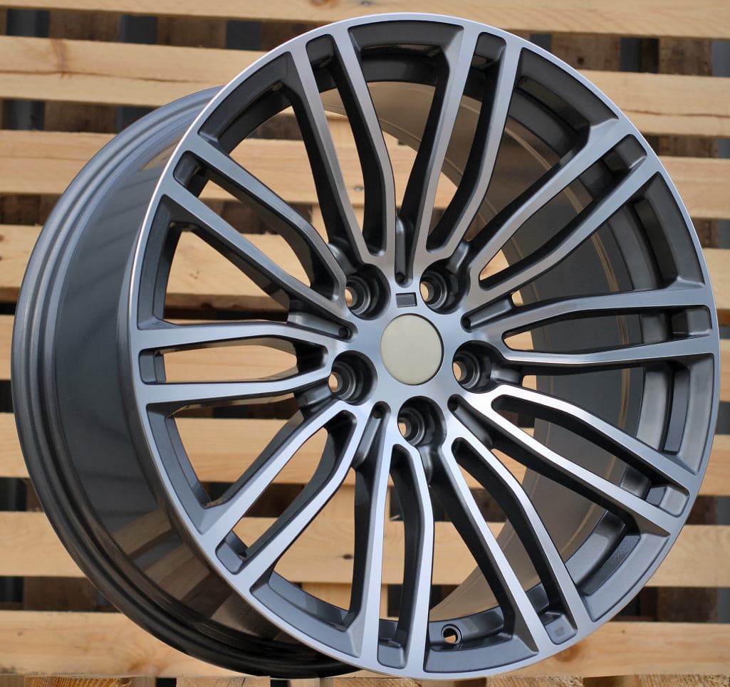 Alu kola Racing Line B1318 8.5x19 5x120 ET33 šedá, BMW WheelsUp