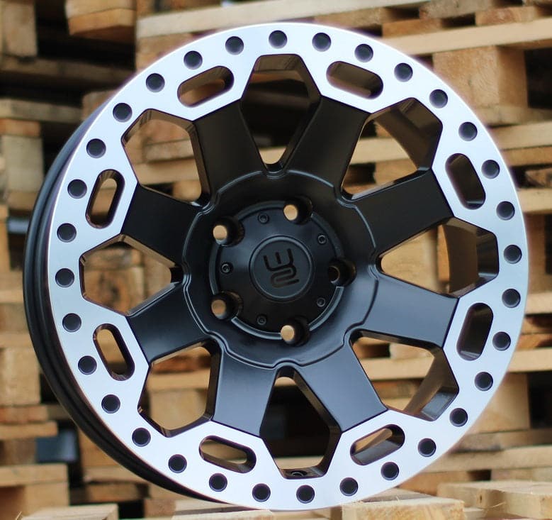 Alu kola Racing Line B1376 9x17 5x139.7 ET0 černá, Offroad WheelsUp