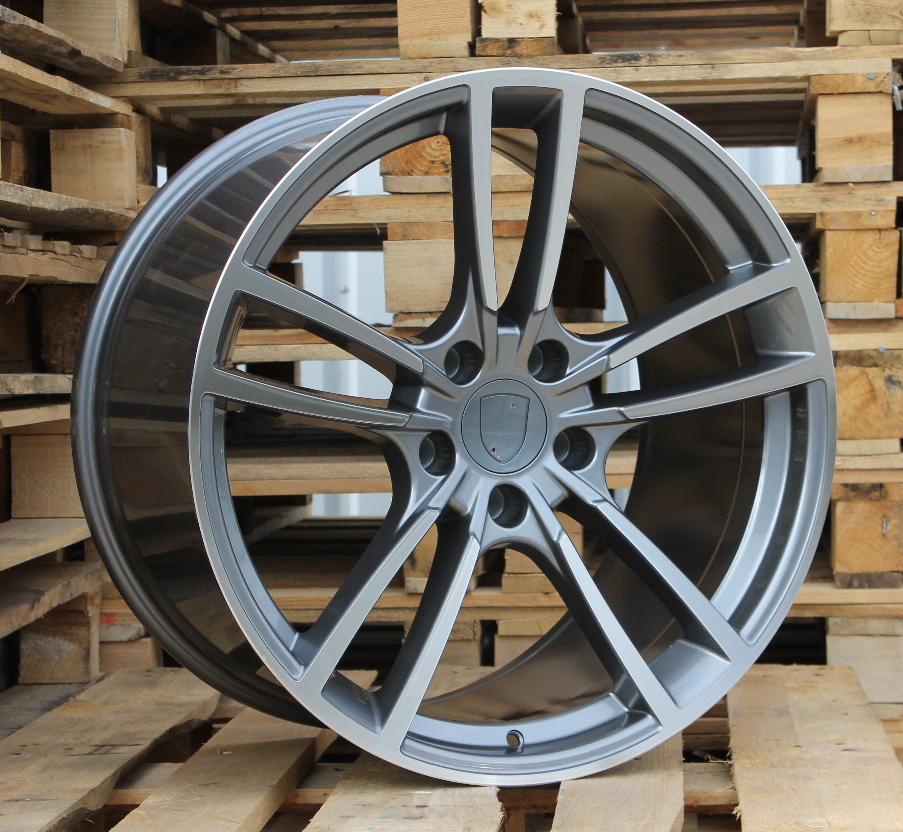 Alu kola Racing Line B1378 11x21 5x130 ET58 šedá, Porsche WheelsUp