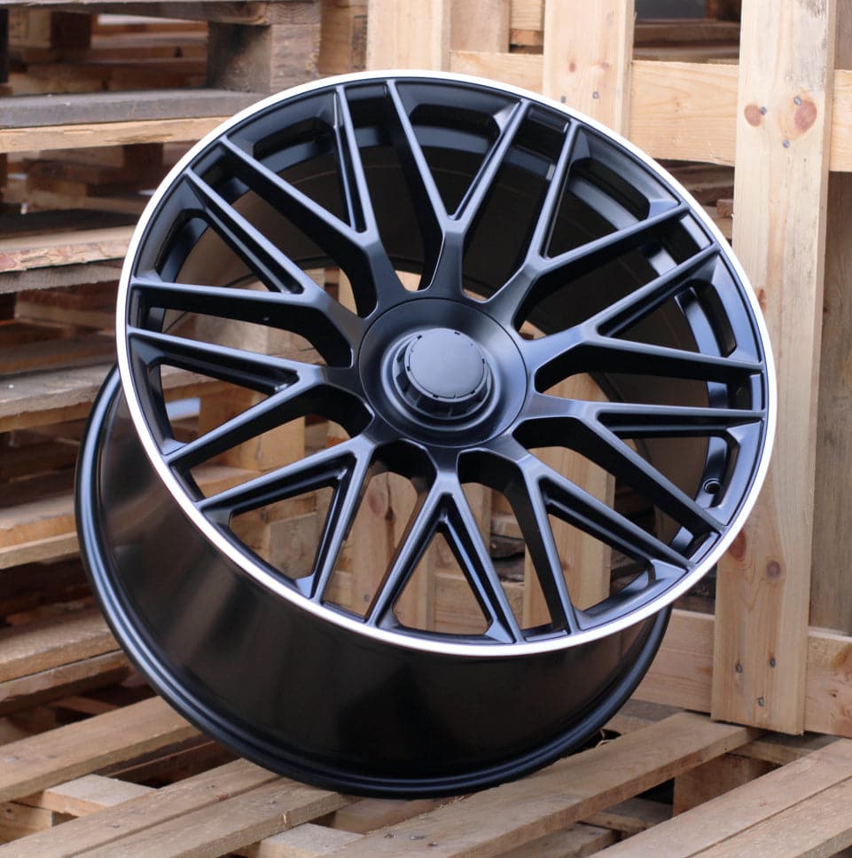 Alu kola Racing Line B1766 11.5x22 5x112 ET47 černá, Mercedes WheelsUp