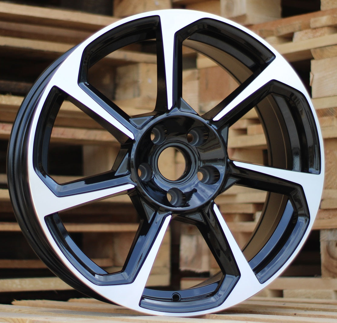 Alu kola Racing Line B5213 8.5x19 5x112 ET38 černá, Audi WheelsUp