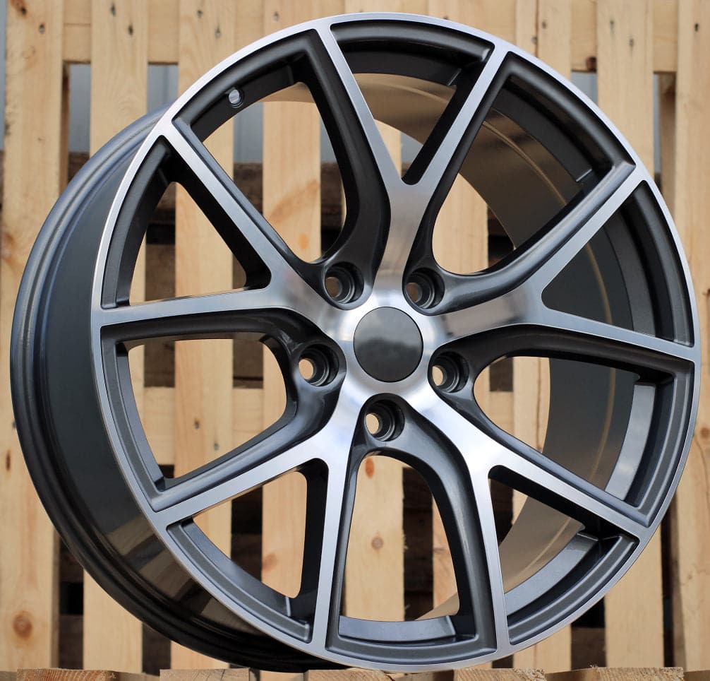 Alu kola Racing Line B5315 9x20 5x127 ET35, šedá WheelsUp