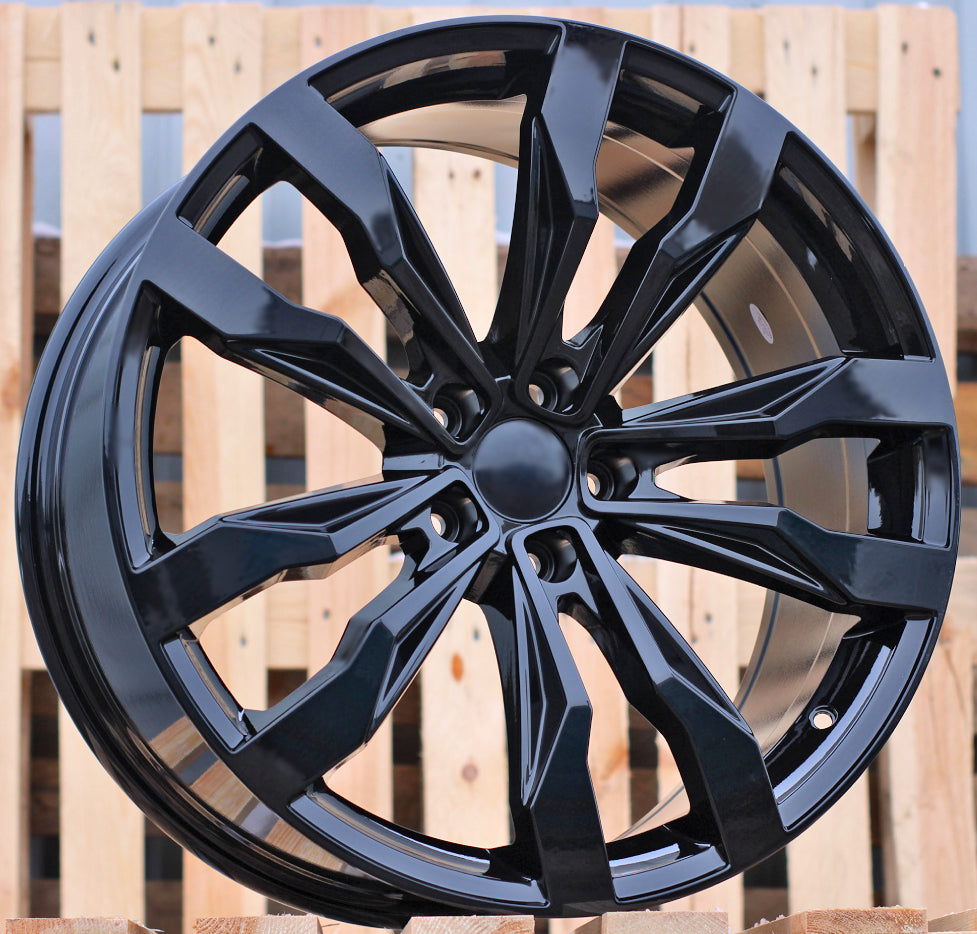 Alu kola Racing Line B5333 8.5x19 5x112 ET38 černá, Volkswagen WheelsUp
