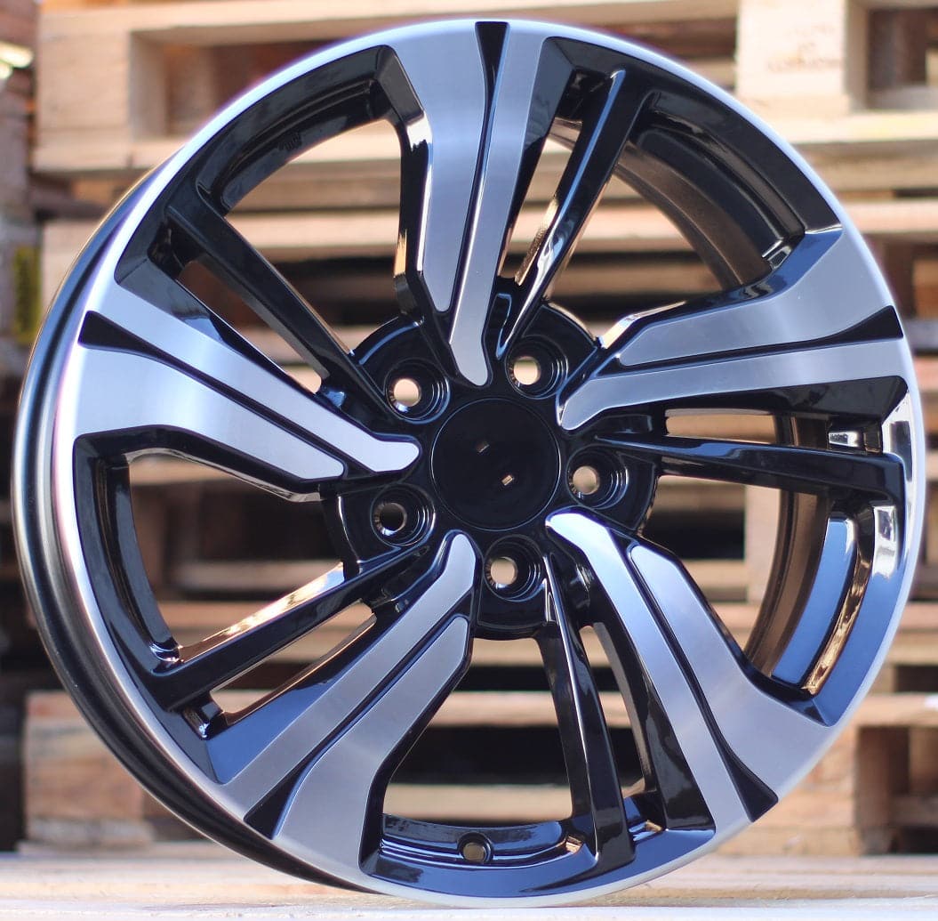 Alu kola Racing Line B5385 7x17 5x114.3 ET45, černá WheelsUp