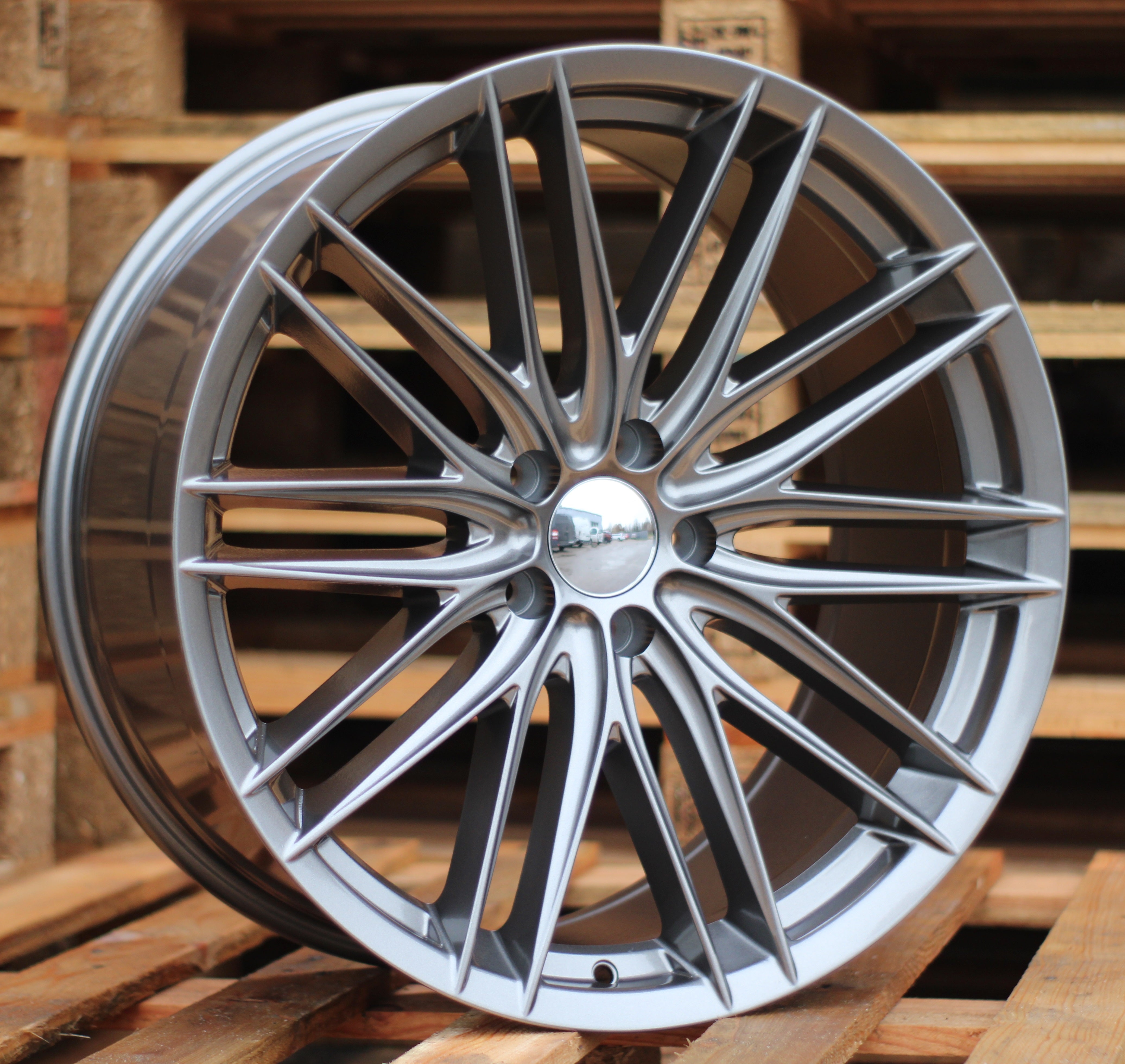 Alu kola Racing Line B5395 8.5x19 5x120 ET33 šedá, BMW WheelsUp