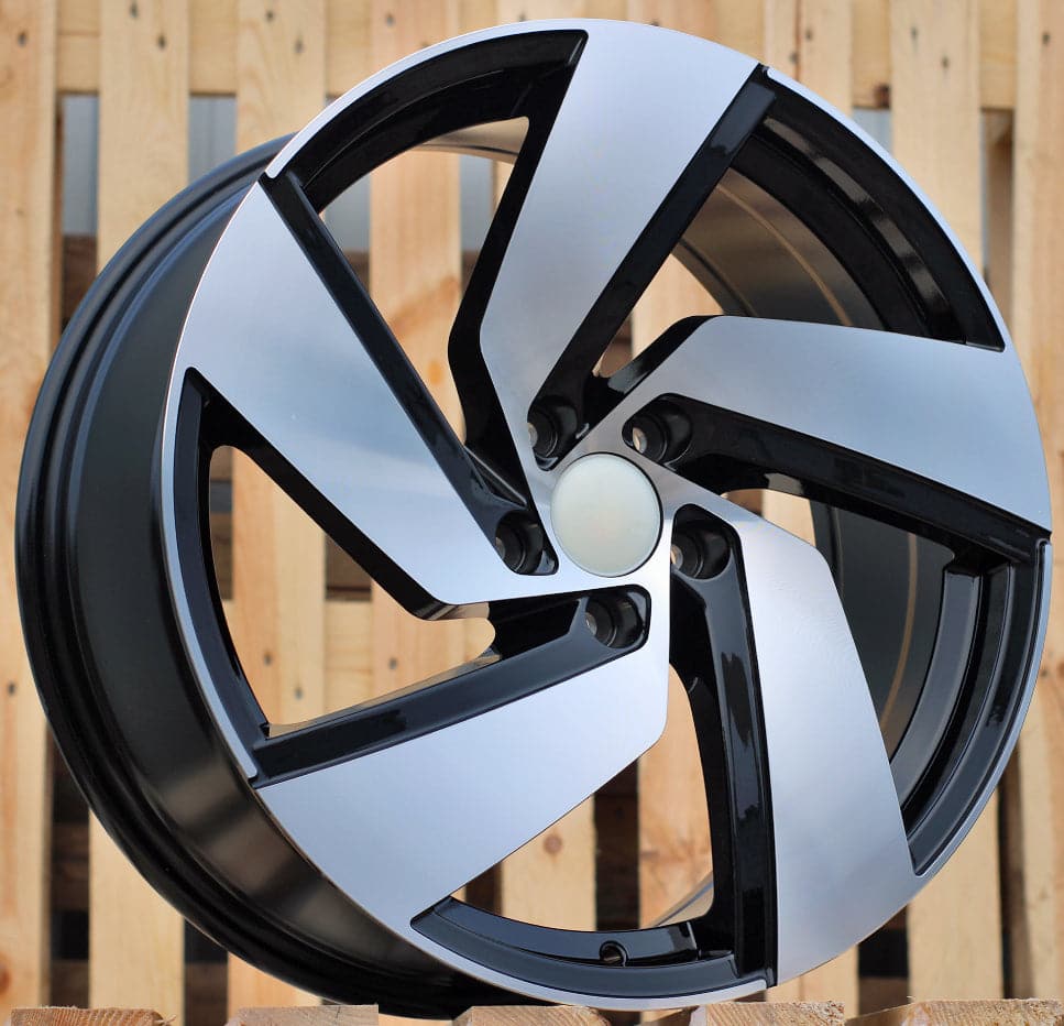 Alu kola Racing Line B5773 8x18 5x112 ET45 černá, Volkswagen WheelsUp