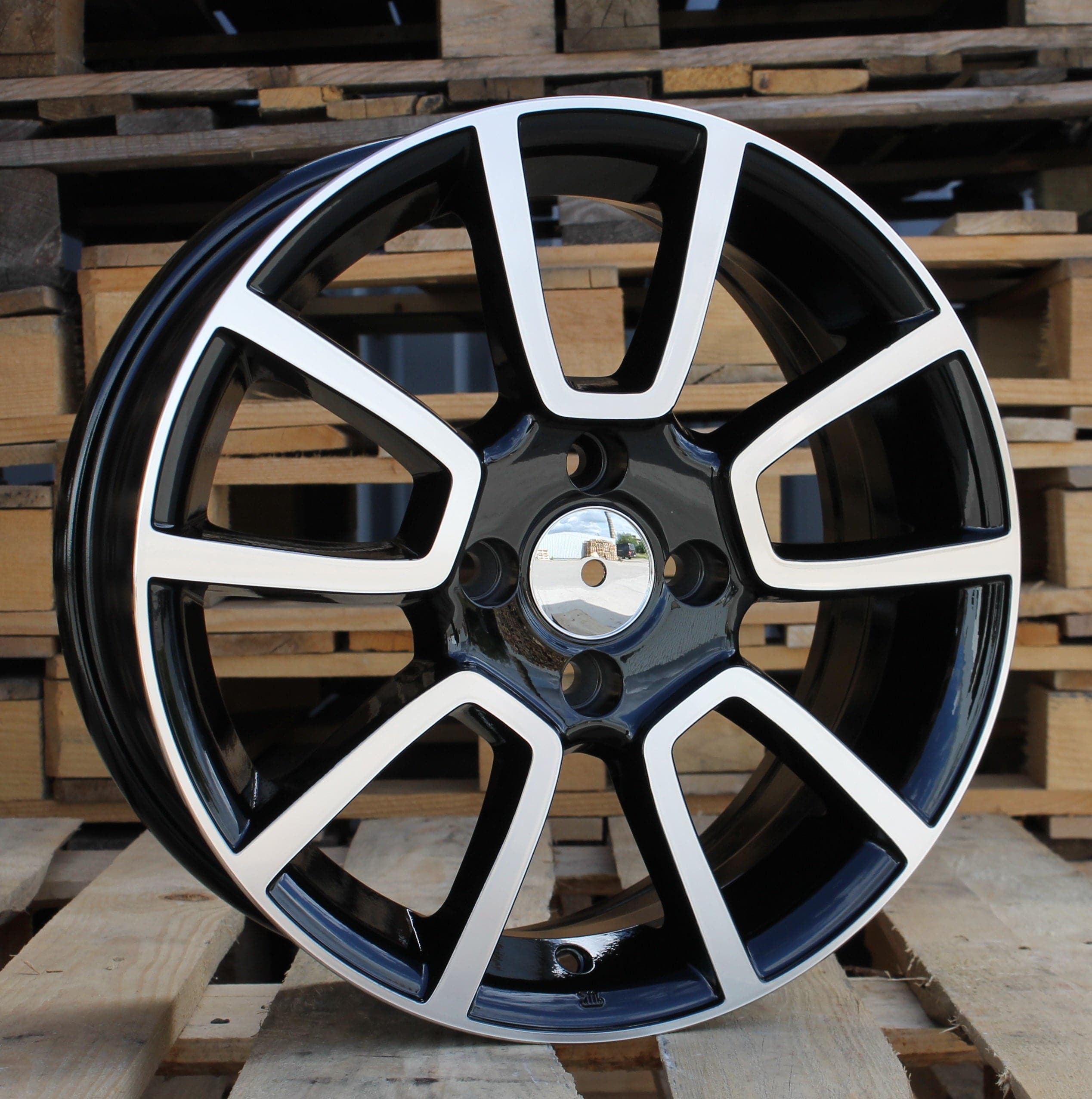 Alu kola Racing Line BK746 6x15 4x98 ET35, černá WheelsUp