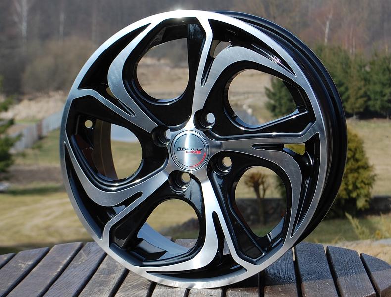 Alu kola Racing Line BY980 6.5x16 4x108 ET25, černá WheelsUp