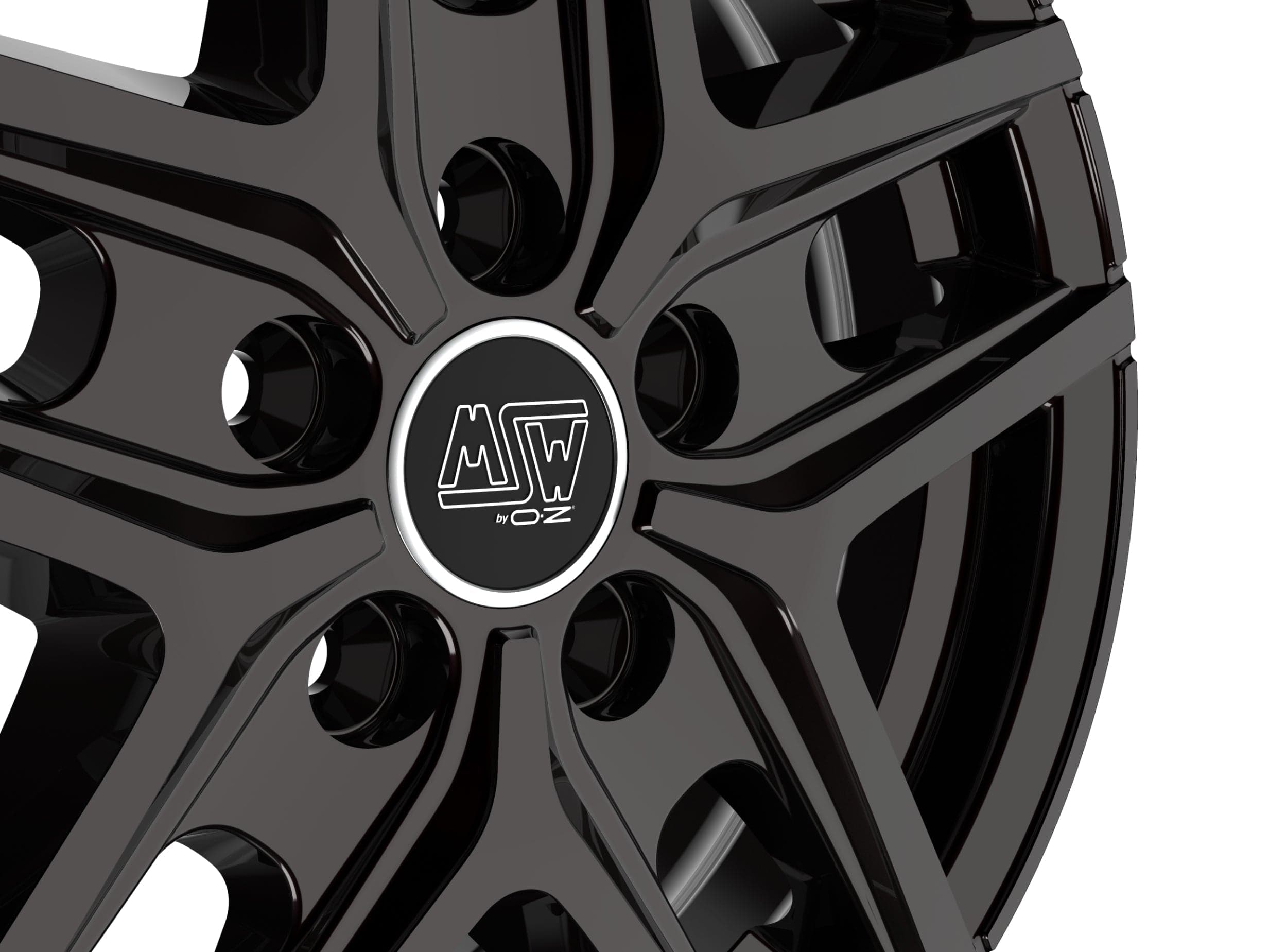 Alu kola MSW 40 VAN 6,5x16 5x118 ET65 71,1 černá WheelsUp