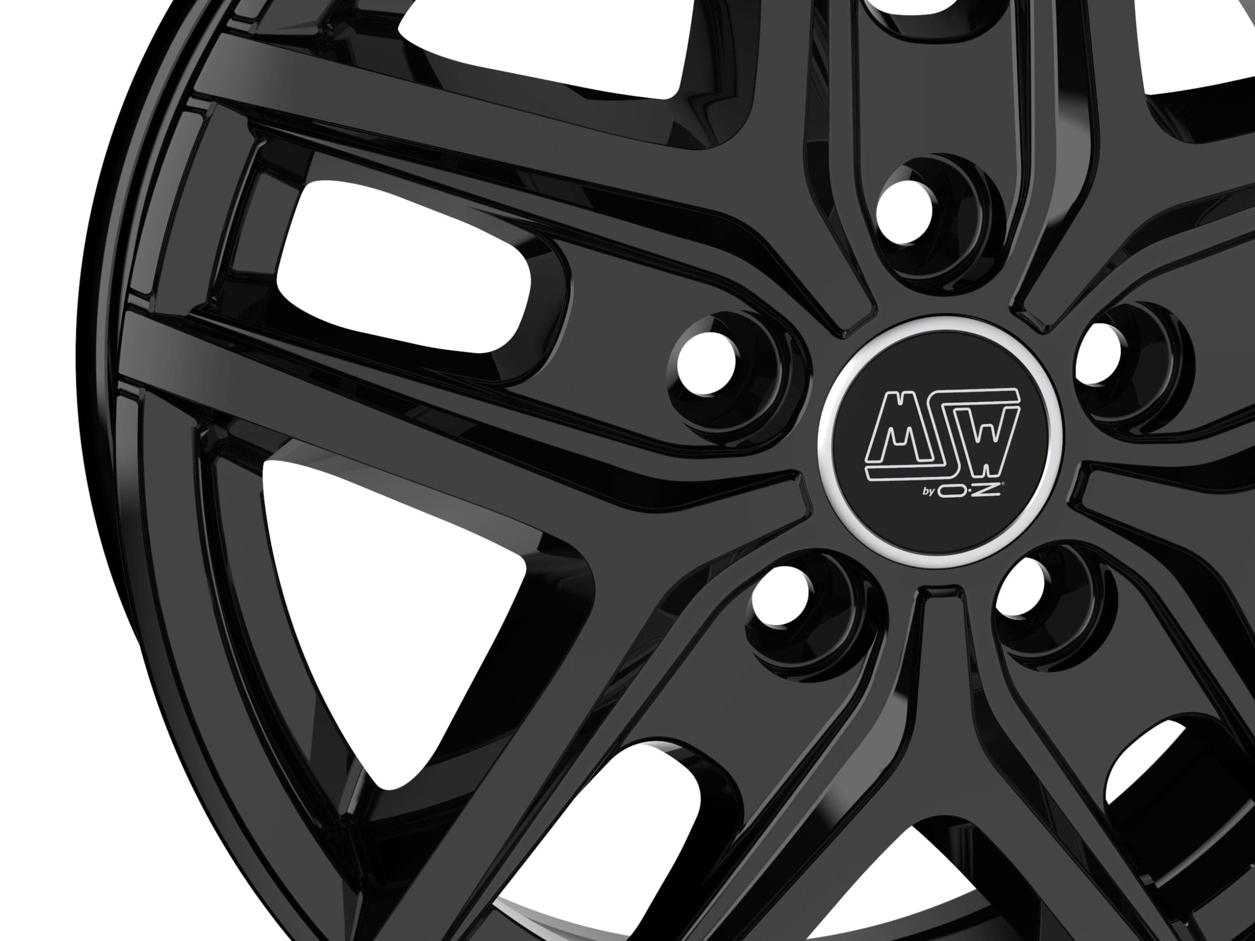 Alu kola MSW 40 VAN 6,5x16 5x120 ET50 65,1 černá WheelsUp