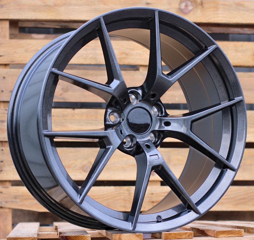 Alu kola Racing Line HE761 8.5x19 5x112 ET26 černá, BMW WheelsUp