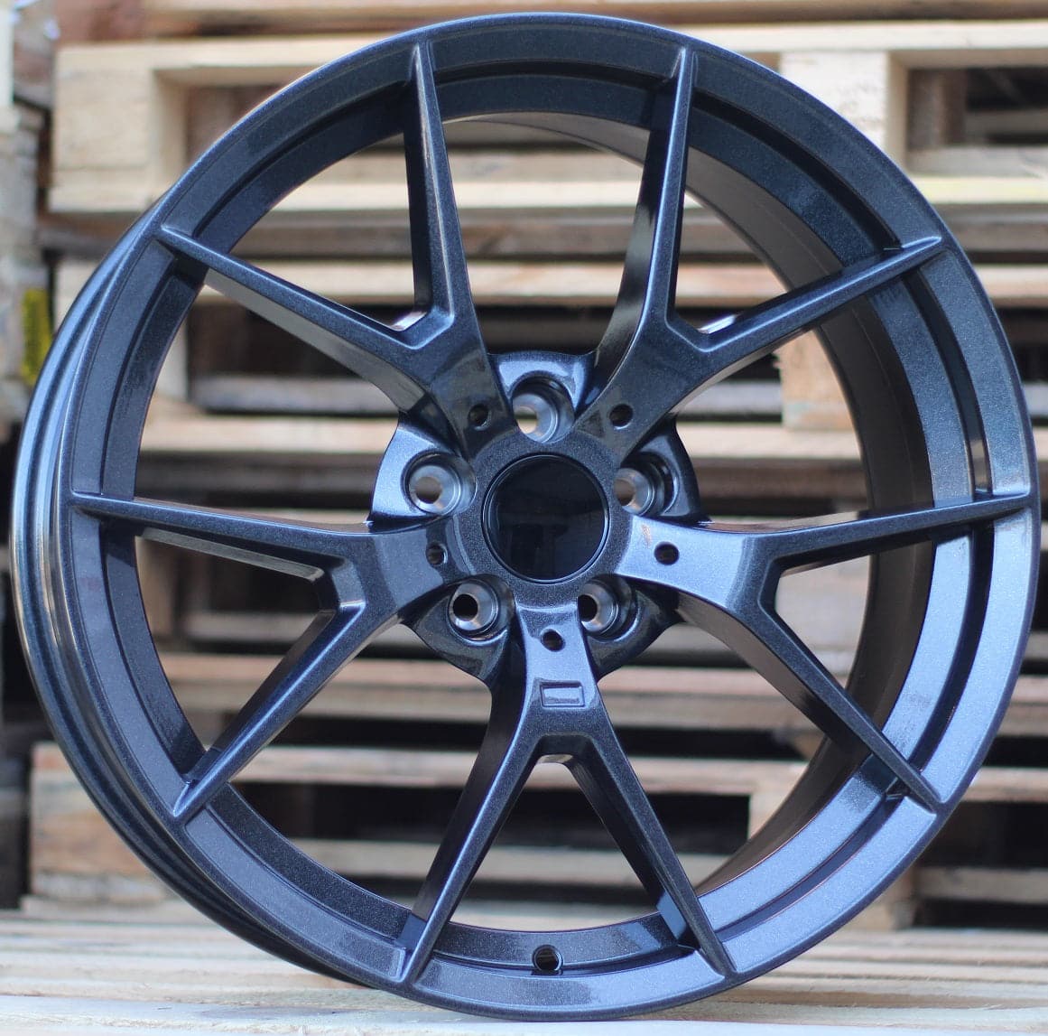 Alu kola Racing Line HE761 10x20 5x112 ET40, šedá WheelsUp