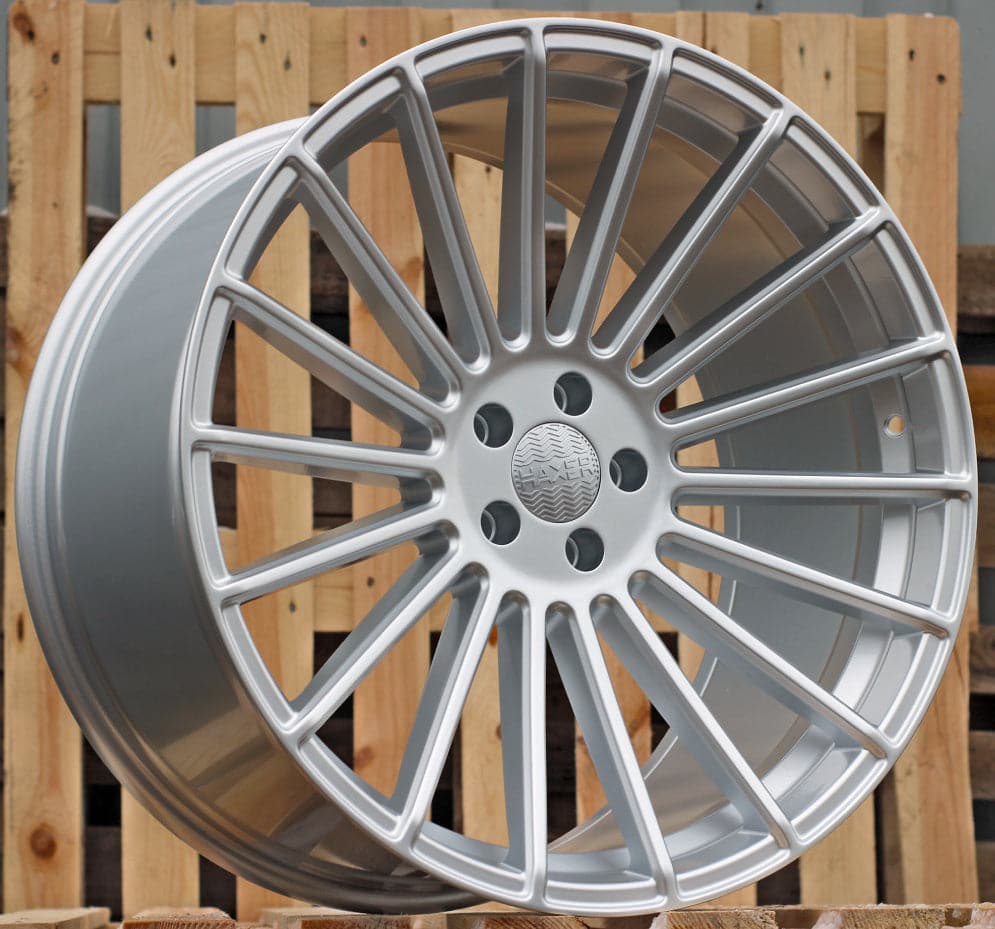 Alu kola HAXER HX010 9x22 5x112 ET30 stříbrná, Mercedes WheelsUp