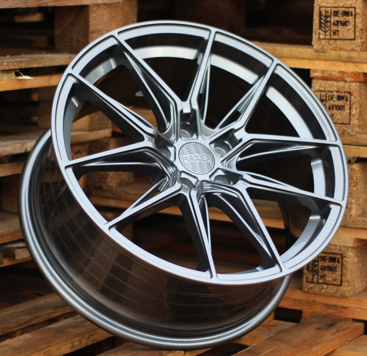 Alu kola HAXER HX036 8.5x19 5x112 ET40 šedá, Mercedes WheelsUp