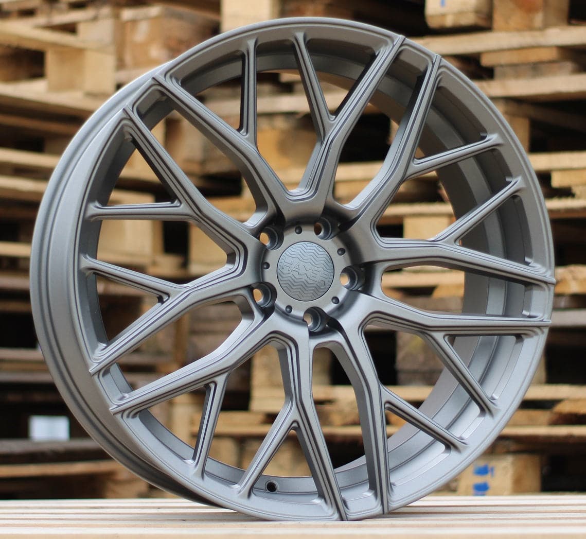 Alu kola HAXER HX038 9x21 5x112 ET30 grafit, Mercedes WheelsUp