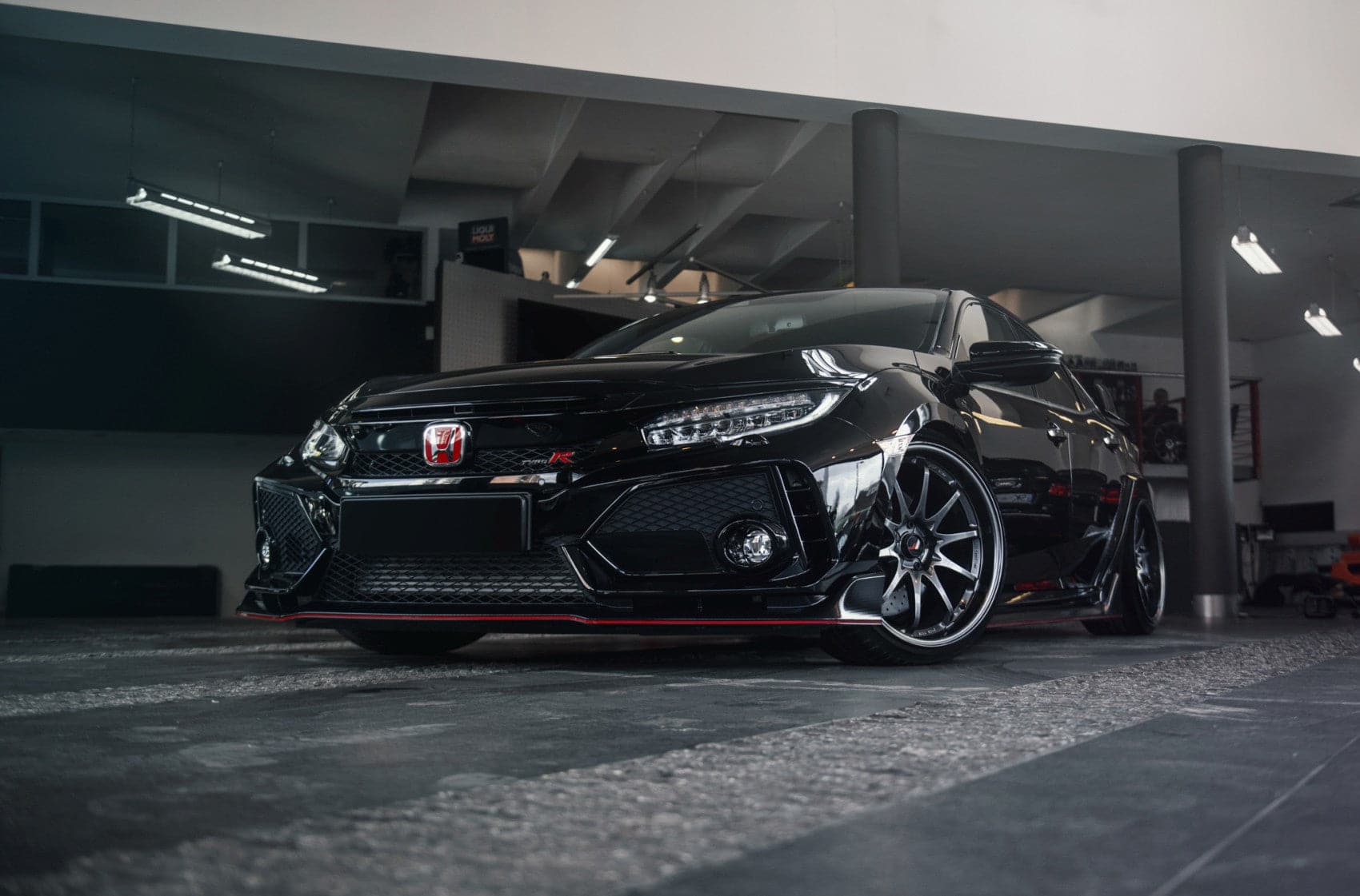 Alu kola Japan Racing JR5 19x10.5 ET12 5H BLANK Hyper Black WheelsUp