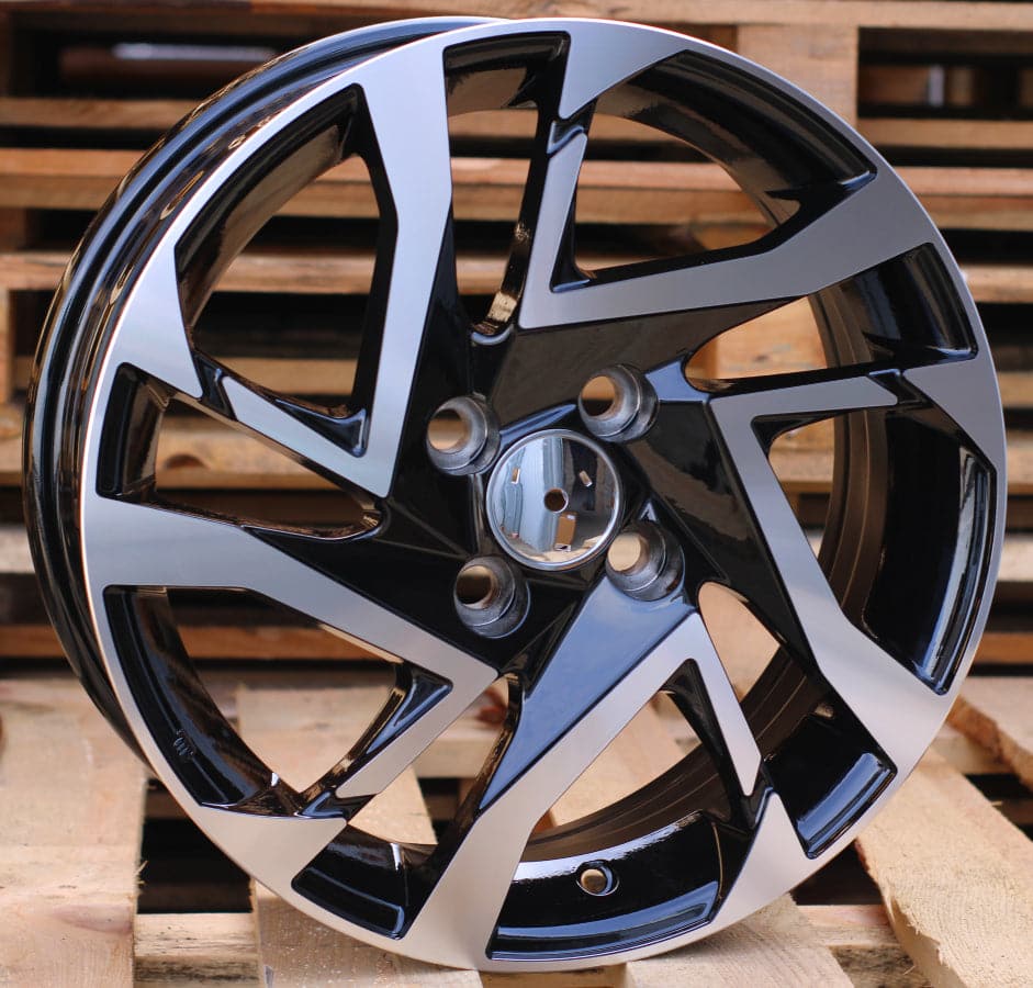 Alu kola Racing Line I5417 6x15 4x100 ET40 54.1, černá WheelsUp