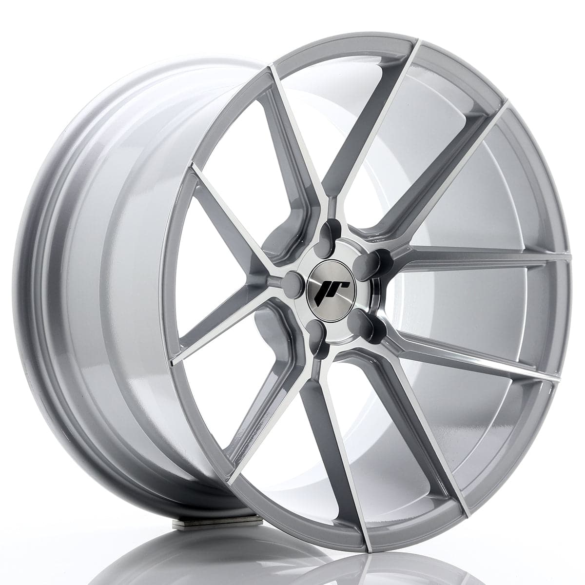 Alu kola Japan Racing JR30 21x10,5 ET15-45 5H BLANK Silver Machined Face WheelsUp